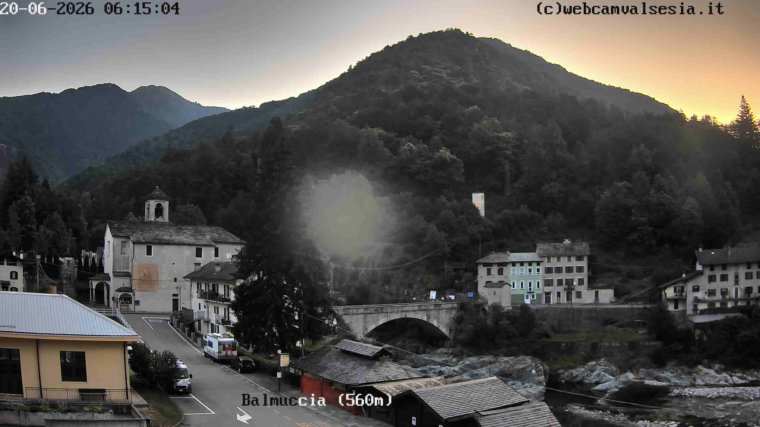 immagine della webcam nei dintorni di Alagna Valsesia: webcam Balmuccia