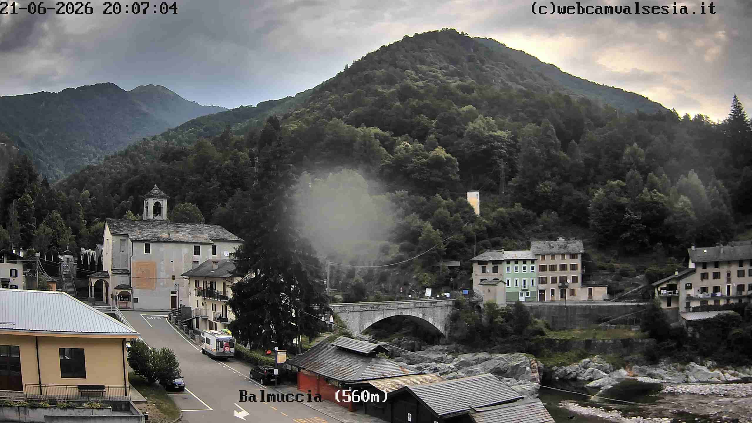 immagine della webcam nei dintorni di Alpe di Mera: webcam Balmuccia