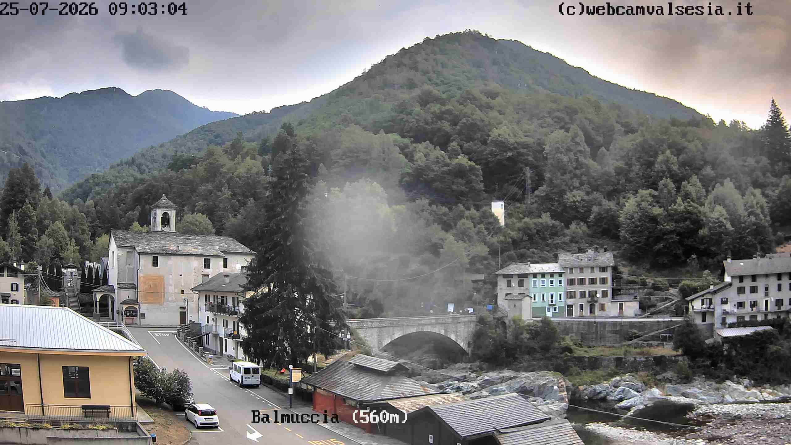 immagine della webcam nei dintorni di Macugnaga: webcam Balmuccia