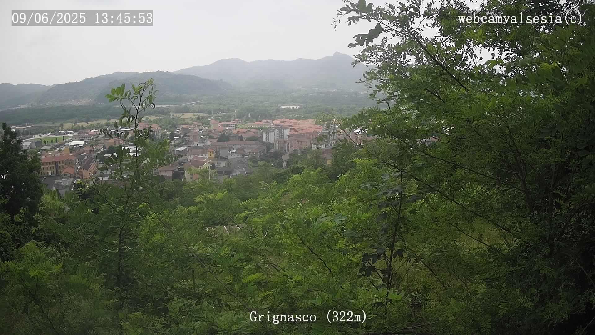 immagine della webcam nei dintorni di Quarona: webcam Grignasco