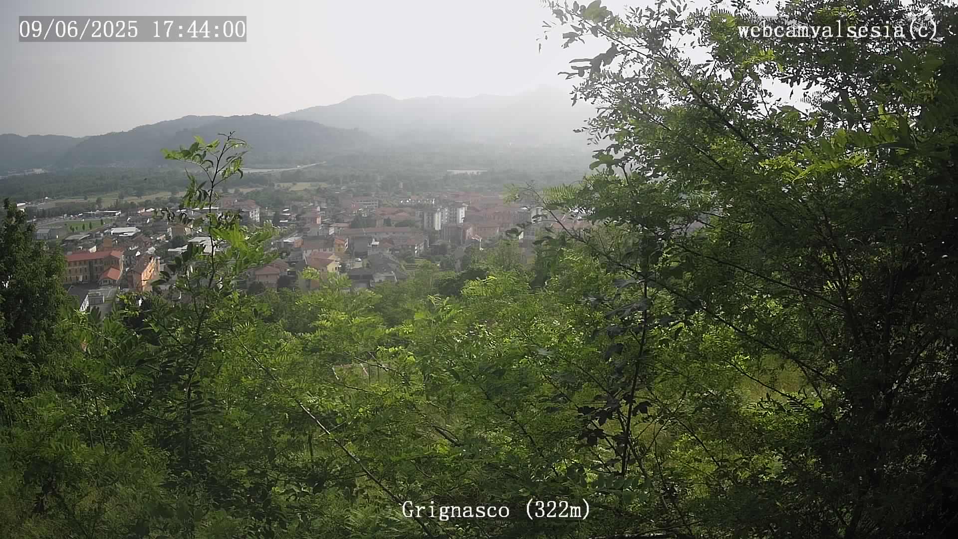 immagine della webcam nei dintorni di Curino: webcam Grignasco