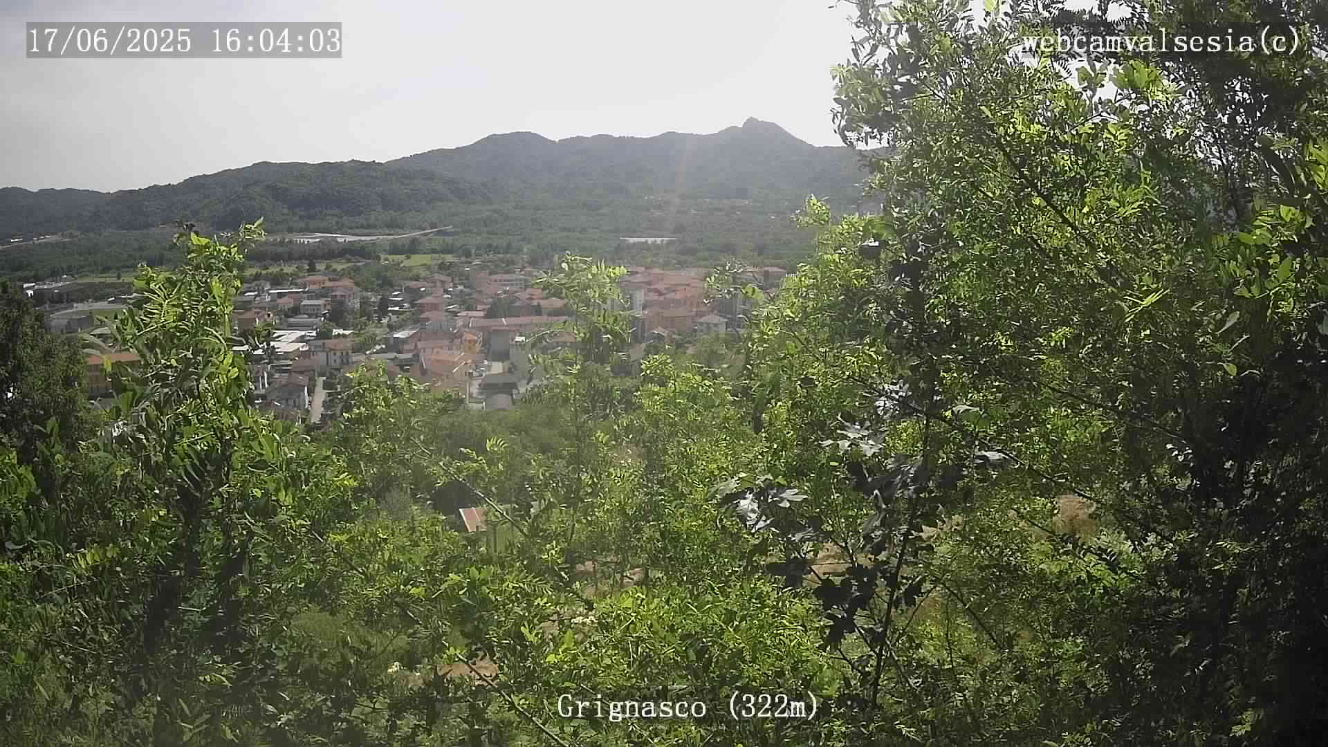 immagine della webcam nei dintorni di Quarona: webcam Grignasco