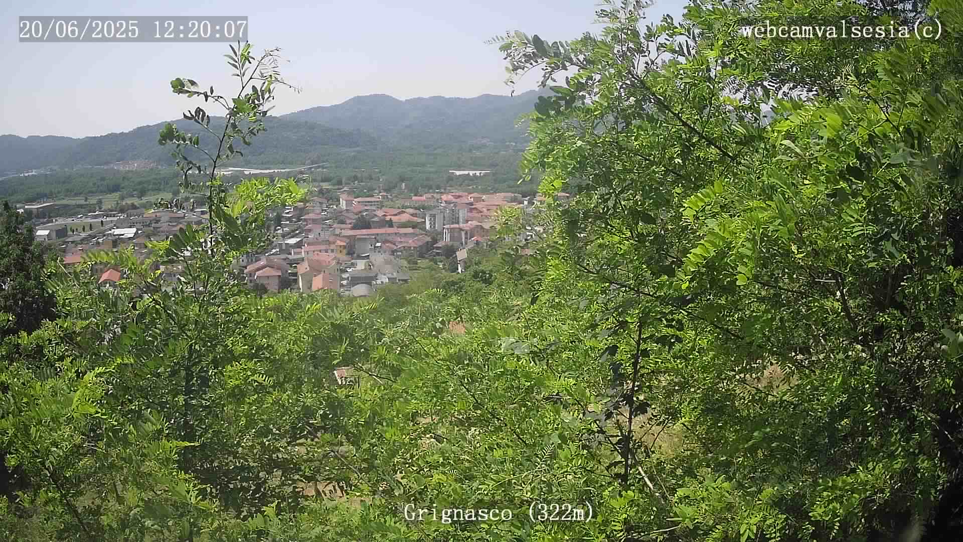 immagine della webcam nei dintorni di Fontaneto d'Agogna: webcam Grignasco