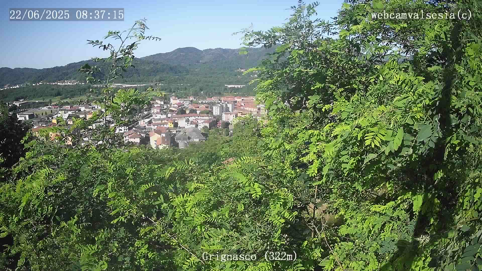 immagine della webcam nei dintorni di Portula: webcam Grignasco