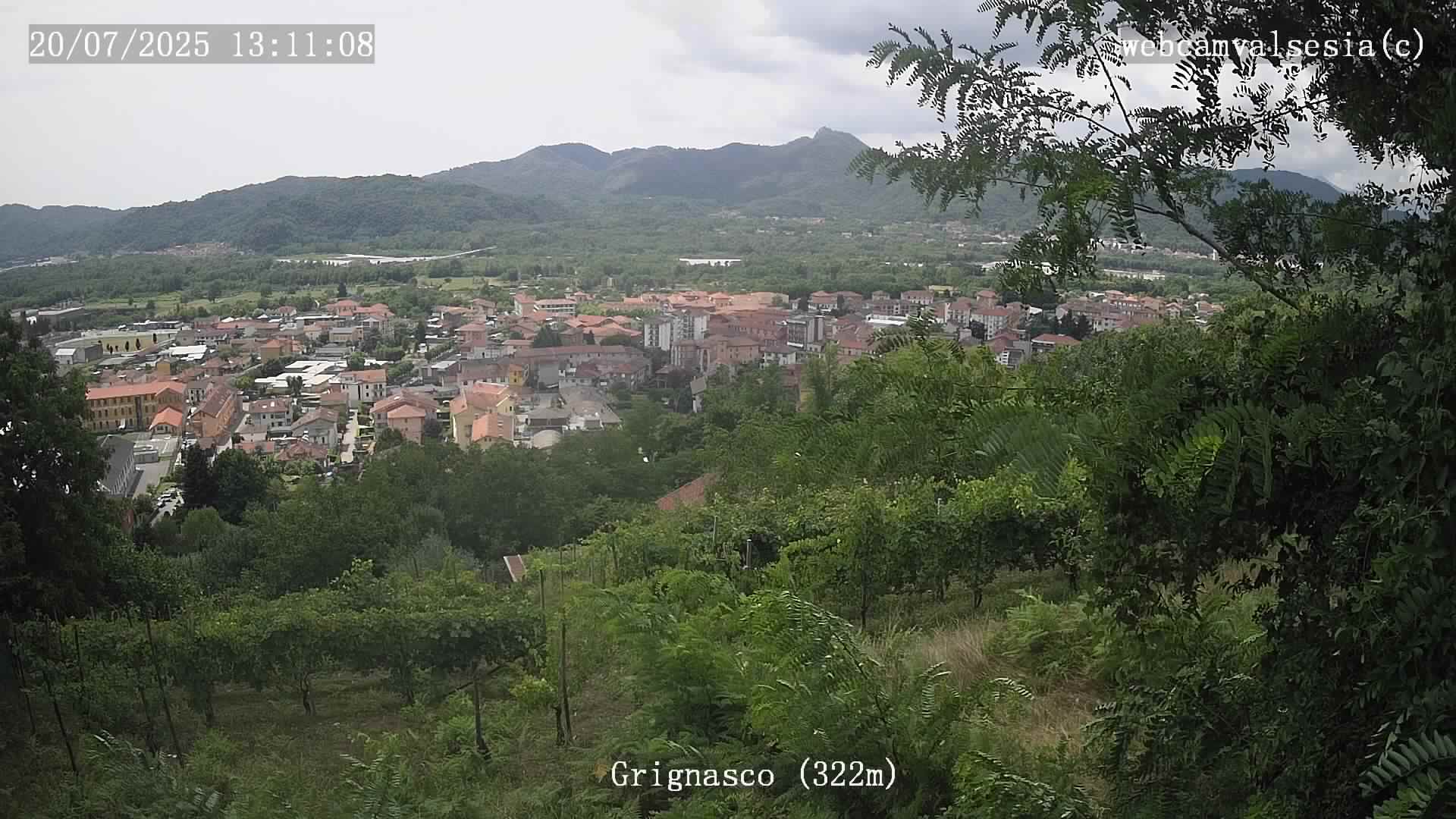 immagine della webcam nei dintorni di Trivero: webcam Grignasco
