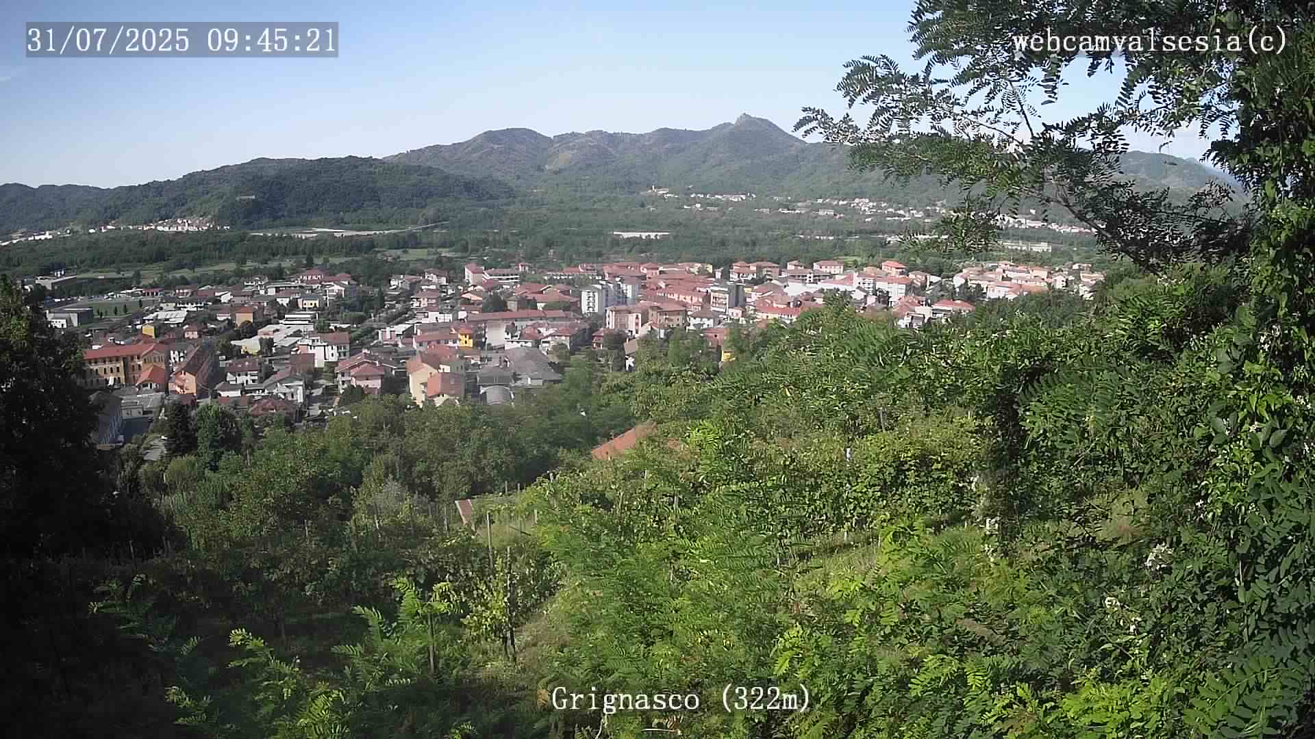 immagine della webcam nei dintorni di Novara: webcam Grignasco