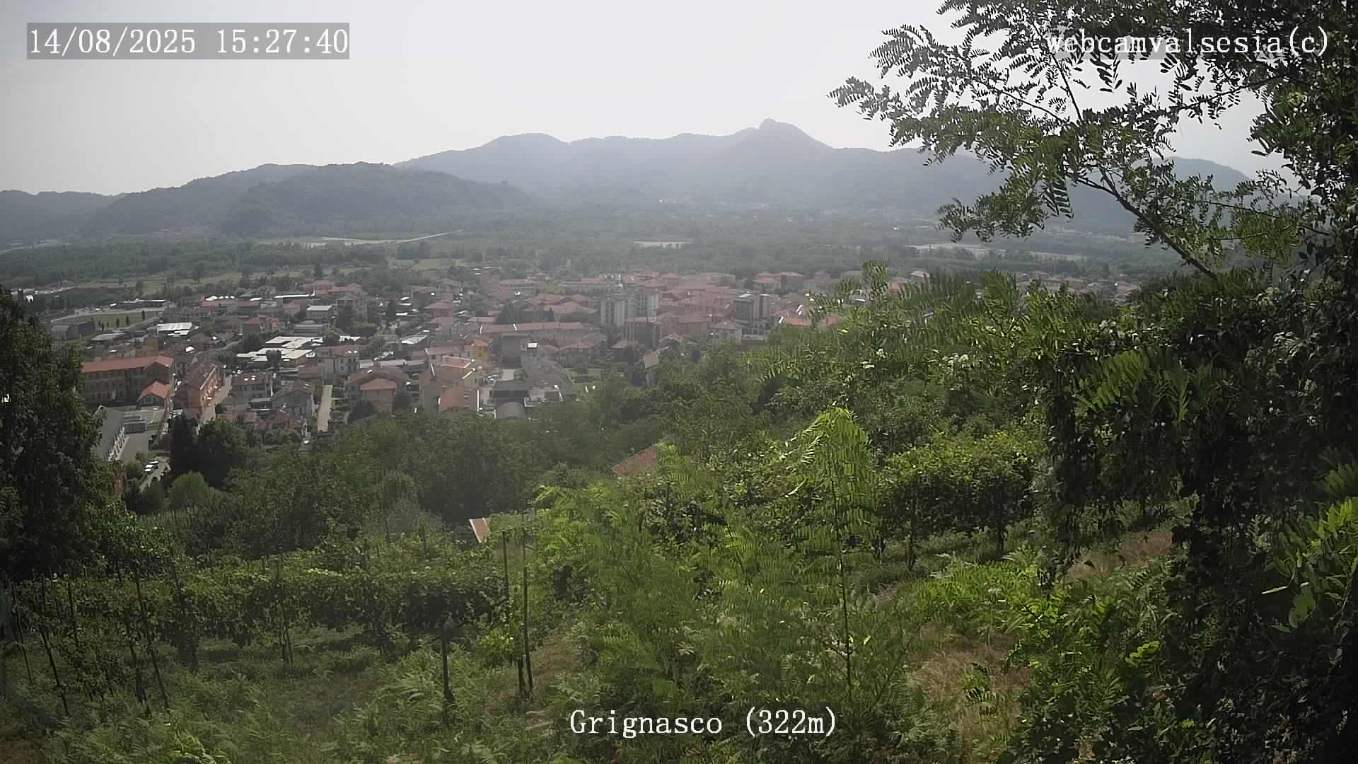 immagine della webcam nei dintorni di Novara: webcam Grignasco