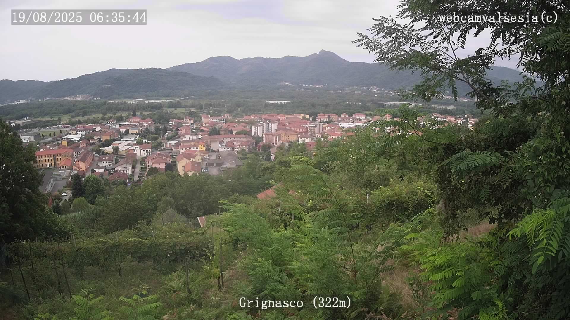 immagine della webcam nei dintorni di Verrone: webcam Grignasco