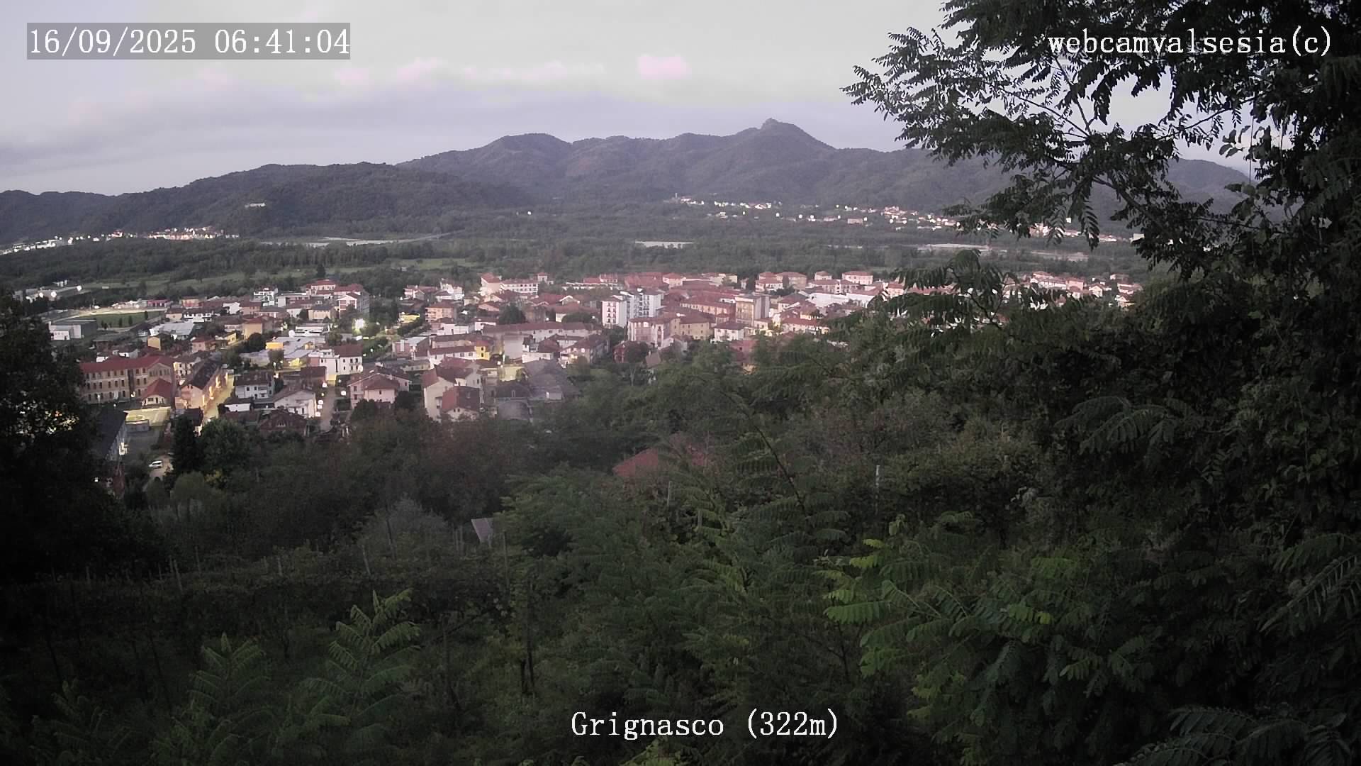 immagine della webcam nei dintorni di Quarona: webcam Grignasco