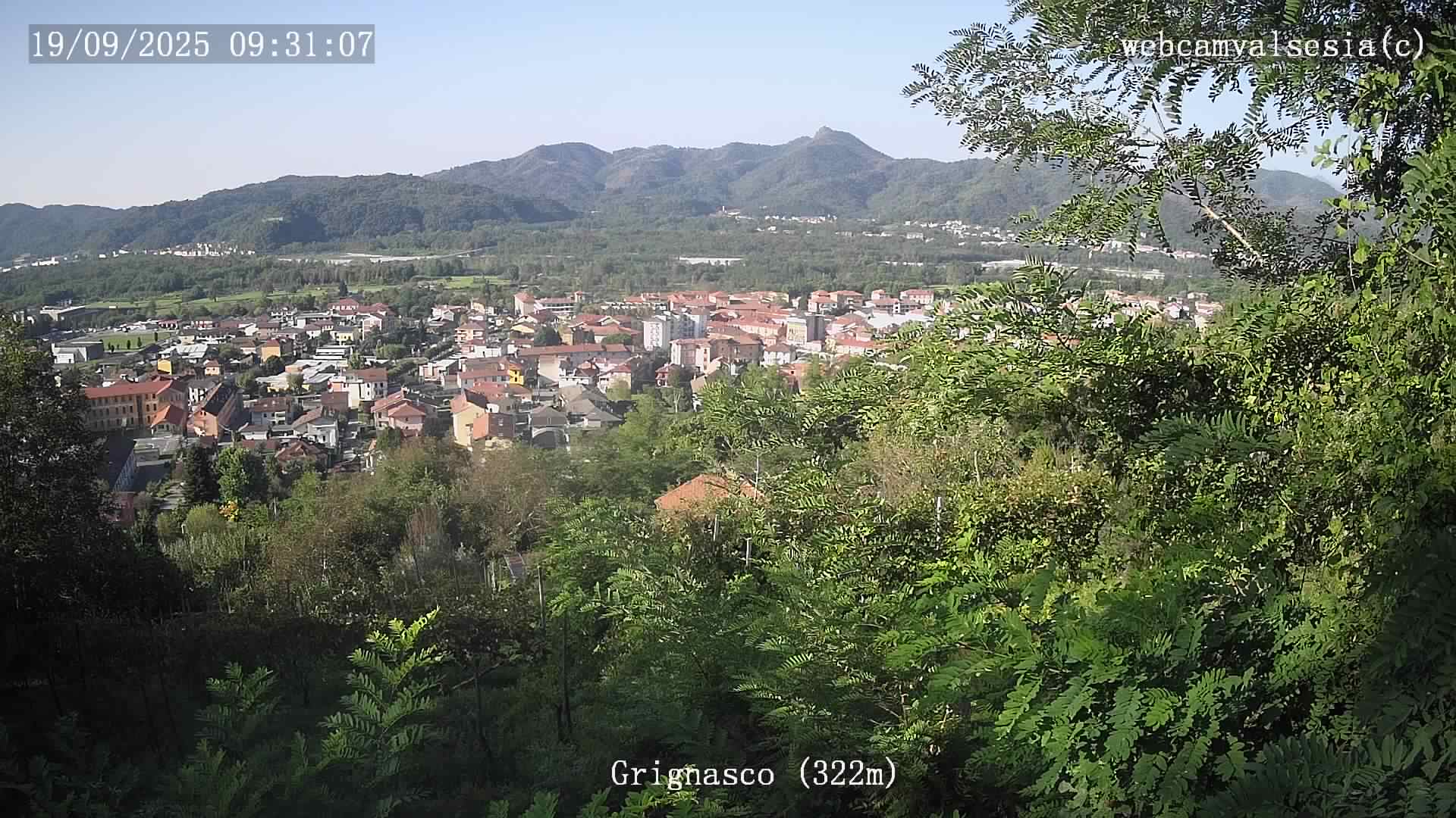 immagine della webcam nei dintorni di Fontaneto d'Agogna: webcam Grignasco