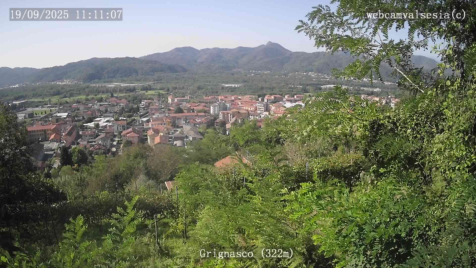 immagine della webcam nei dintorni di Briga Novarese: webcam Grignasco