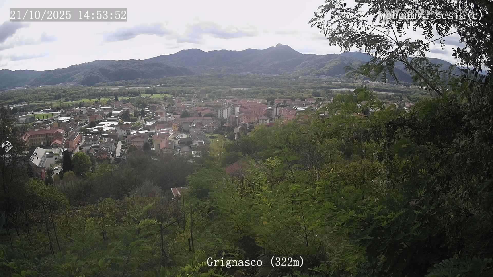 immagine della webcam nei dintorni di Madonna del Sasso: webcam Grignasco