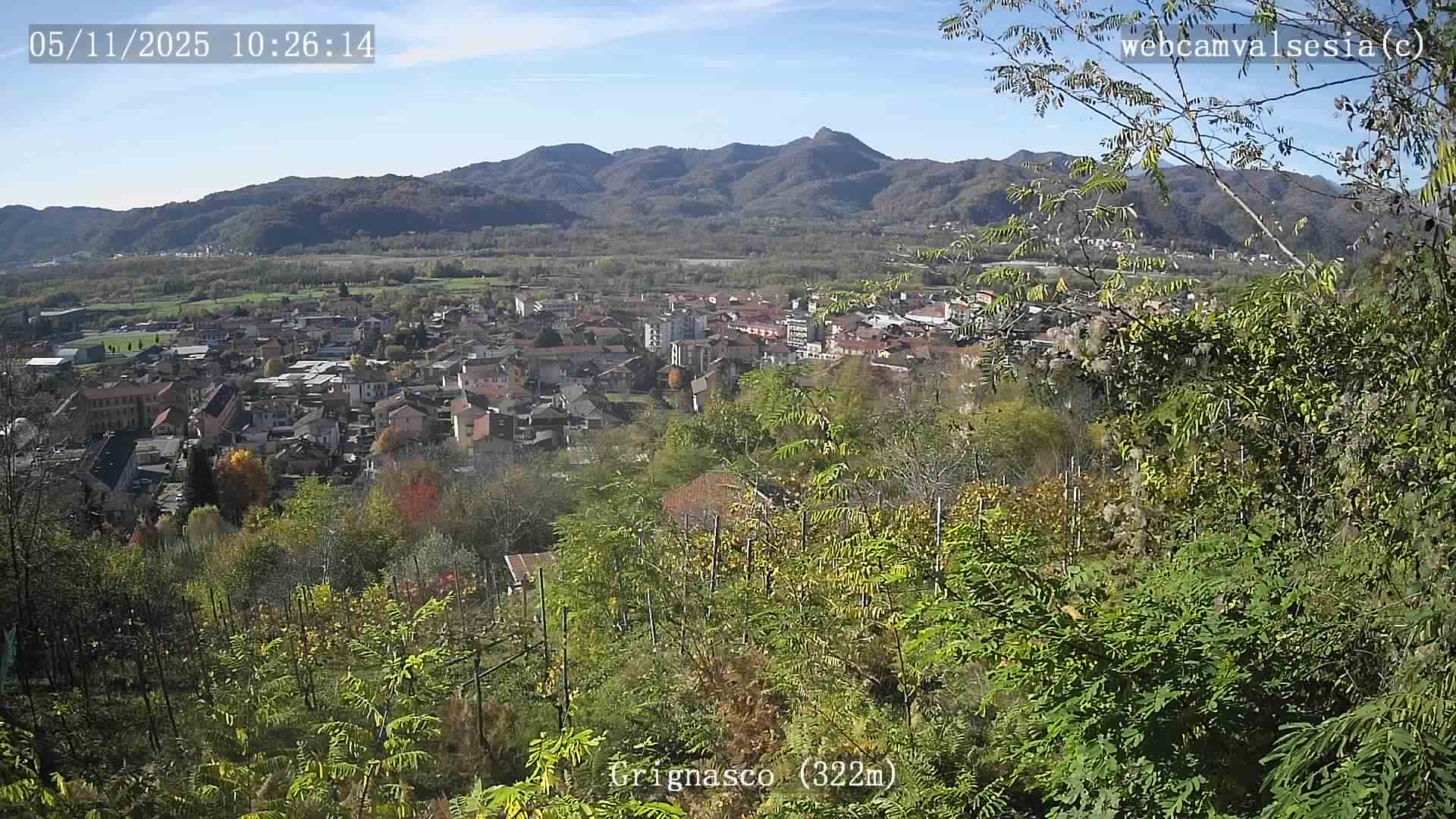 immagine della webcam nei dintorni di Gattinara: webcam Grignasco