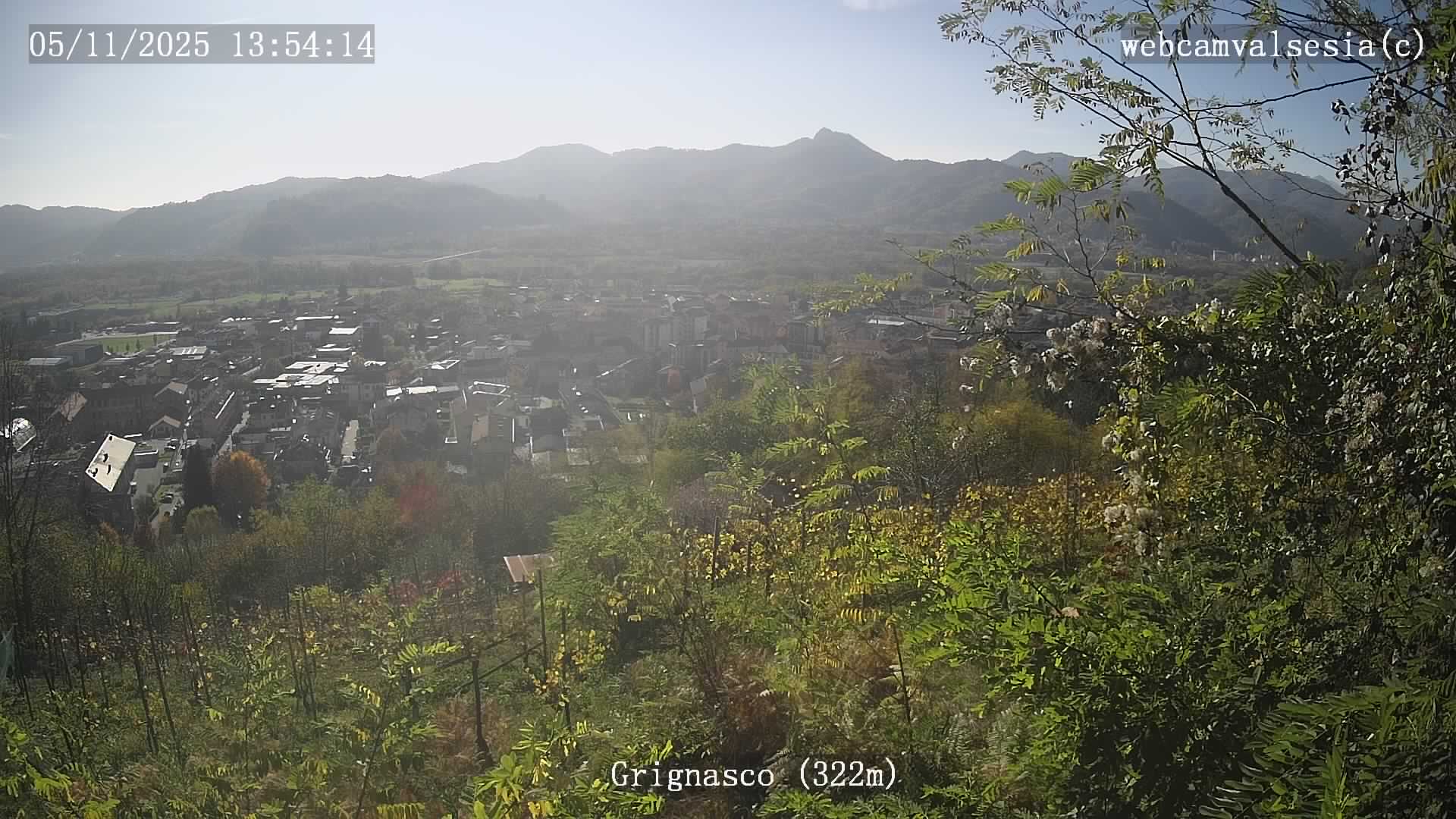 immagine della webcam nei dintorni di Gattinara: webcam Grignasco