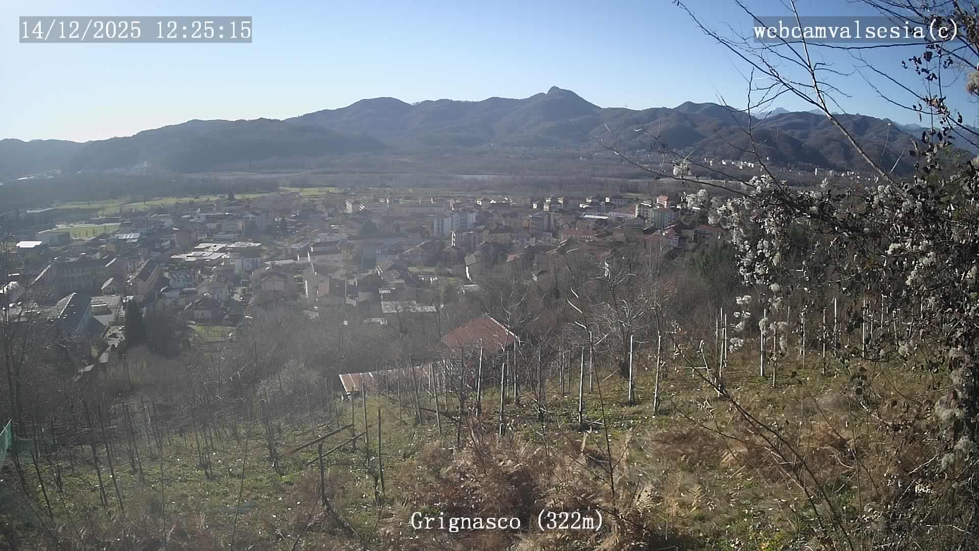 immagine della webcam nei dintorni di Vaprio d'Agogna: webcam Grignasco
