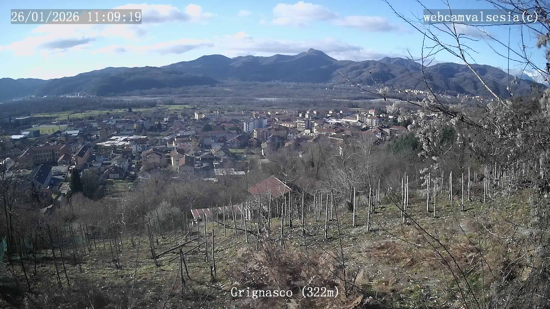 immagine della webcam nei dintorni di Verrone: webcam Grignasco