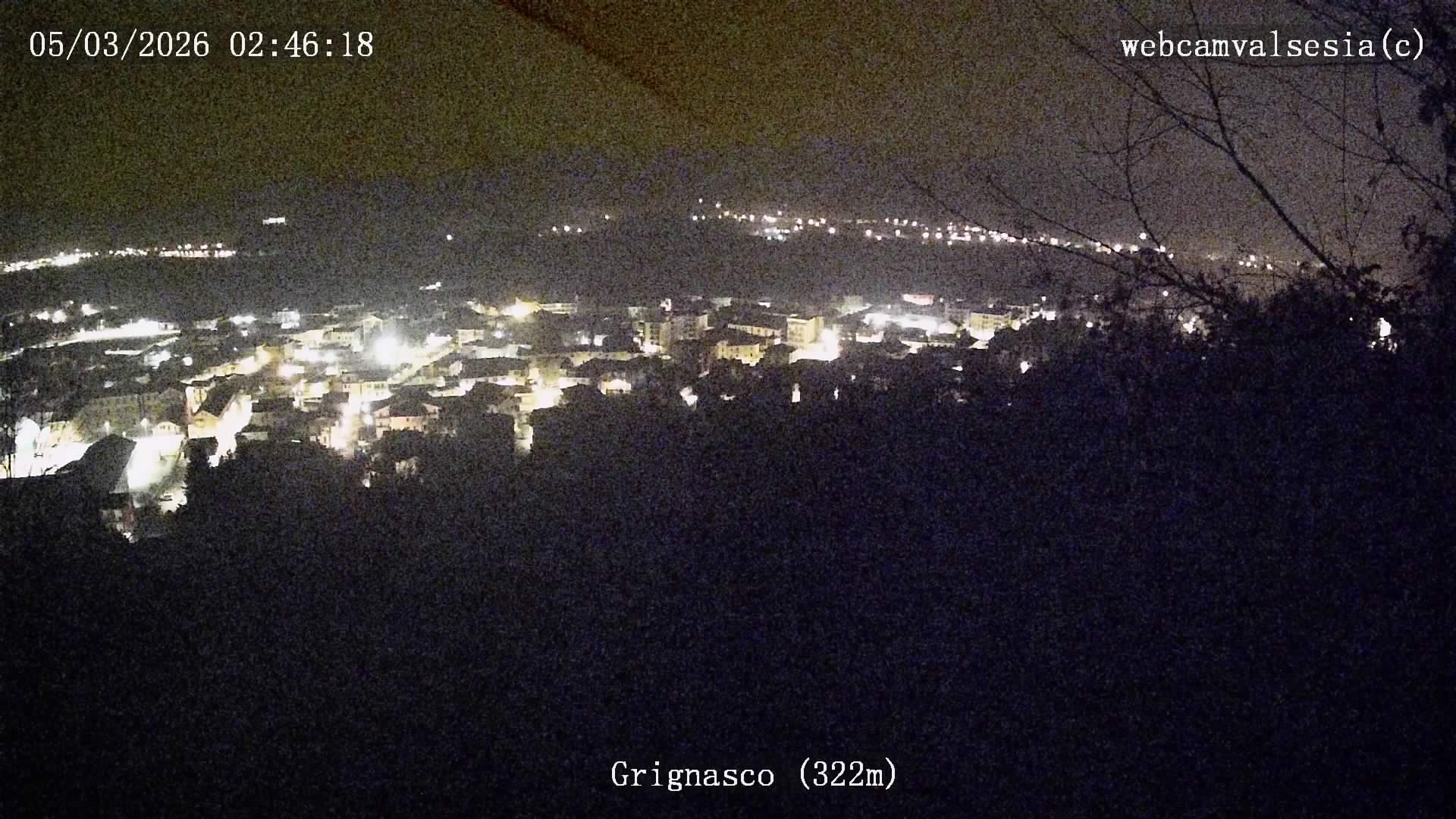 immagine della webcam nei dintorni di Vaprio d'Agogna: webcam Grignasco