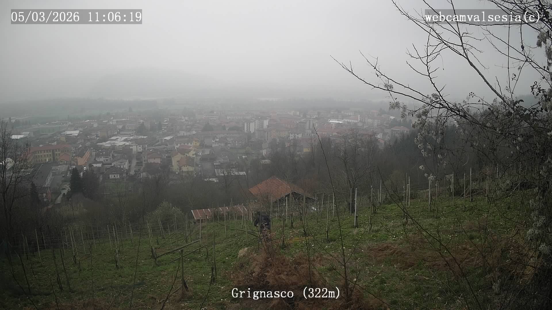 immagine della webcam nei dintorni di Varallo: webcam Grignasco