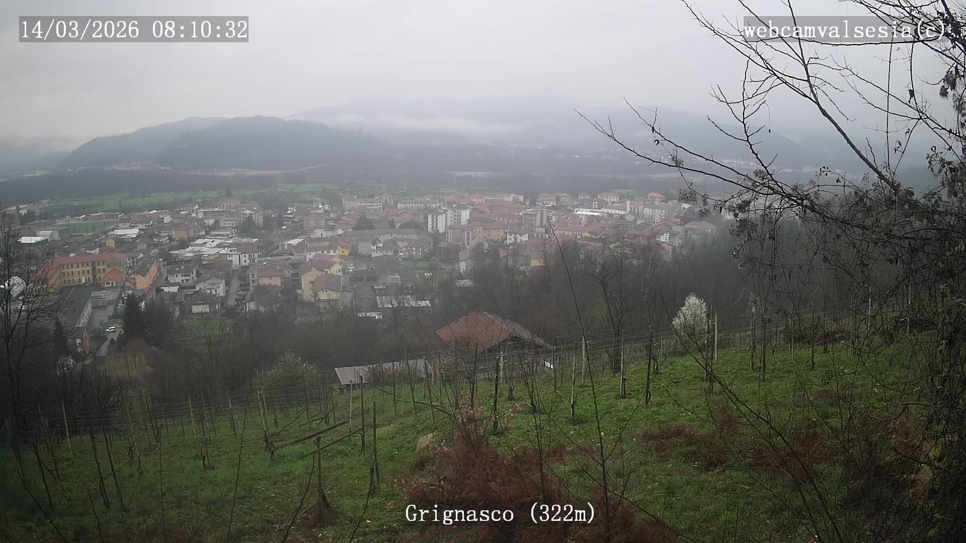 immagine della webcam nei dintorni di Verrone: webcam Grignasco