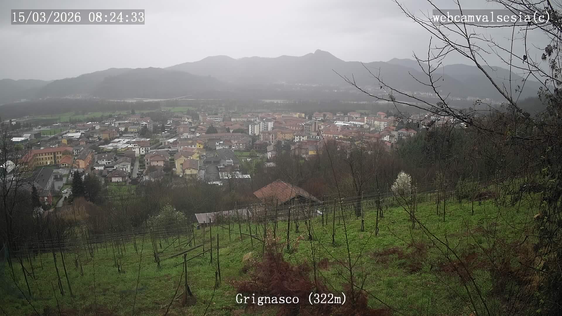 immagine della webcam nei dintorni di Vaprio d'Agogna: webcam Grignasco