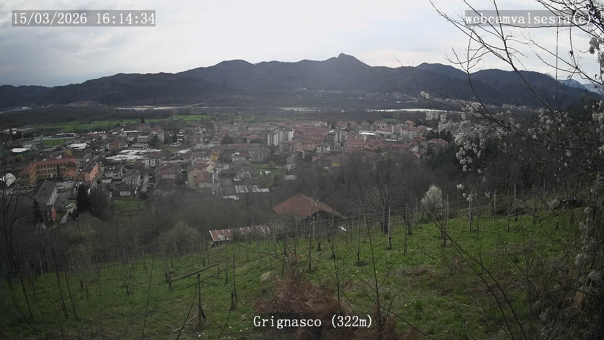 immagine della webcam nei dintorni di Borgomanero: webcam Grignasco