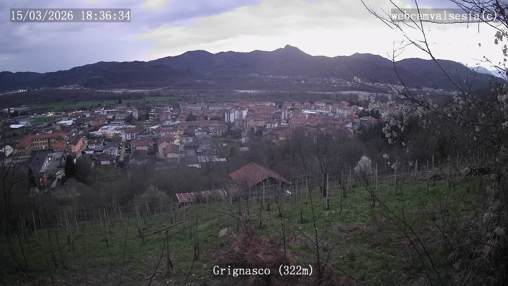 immagine della webcam nei dintorni di Lozzolo: webcam Grignasco