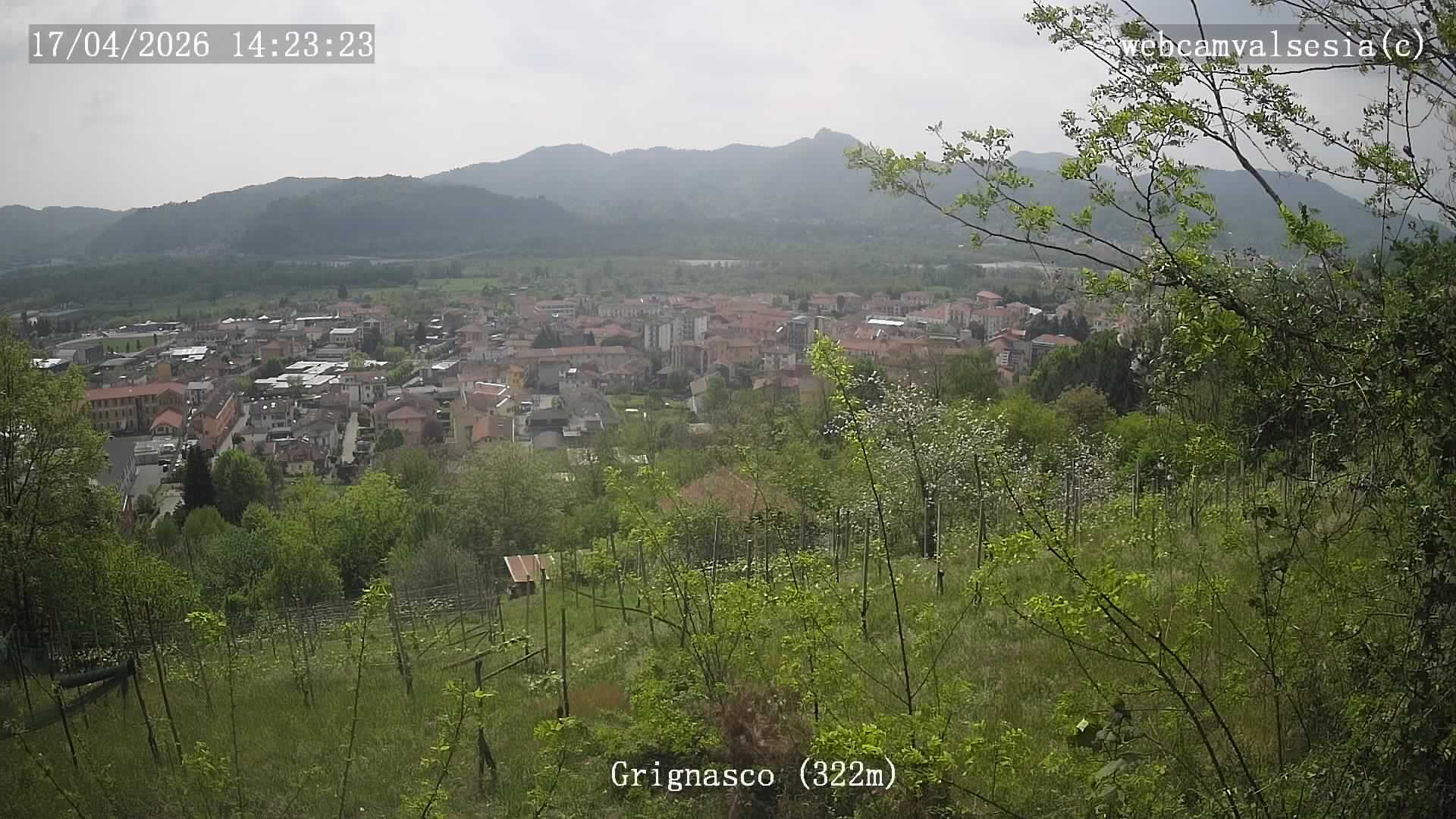 immagine della webcam nei dintorni di Comignago: webcam Grignasco