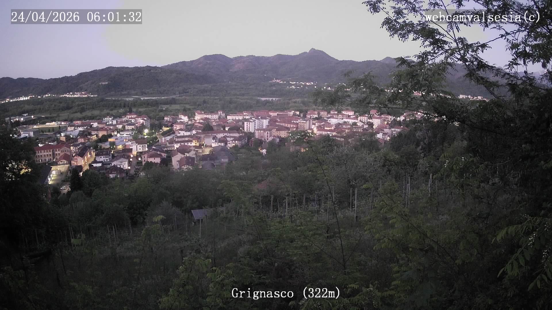 immagine della webcam nei dintorni di Briga Novarese: webcam Grignasco