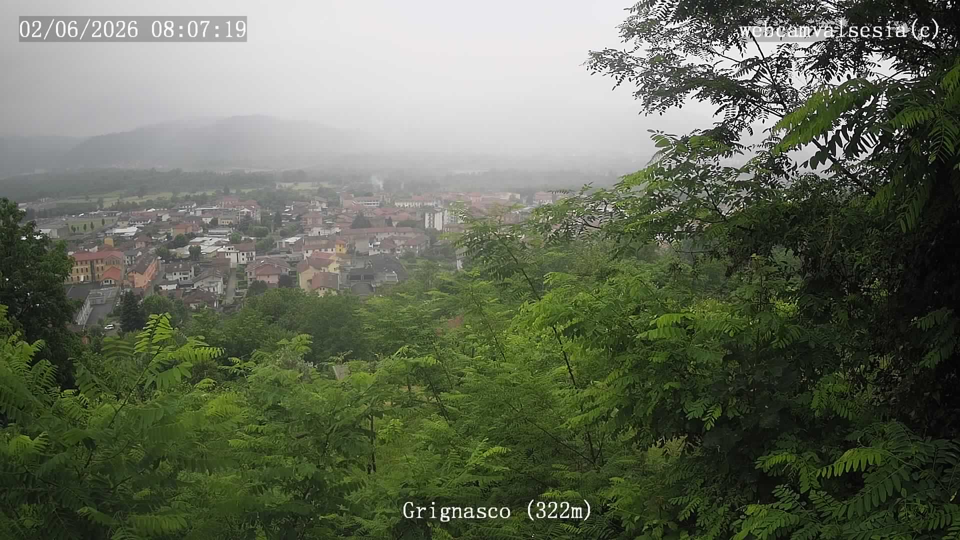 immagine della webcam nei dintorni di Comignago: webcam Grignasco