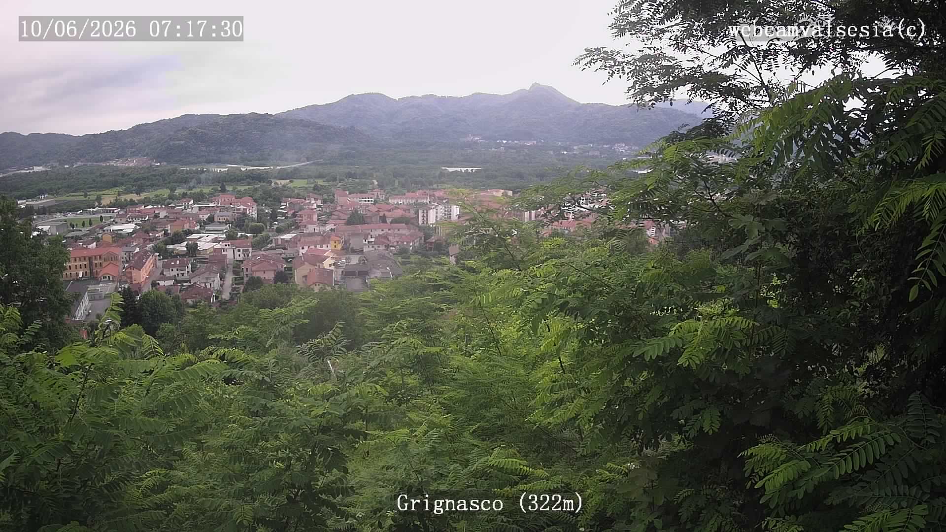 immagine della webcam nei dintorni di Briga Novarese: webcam Grignasco