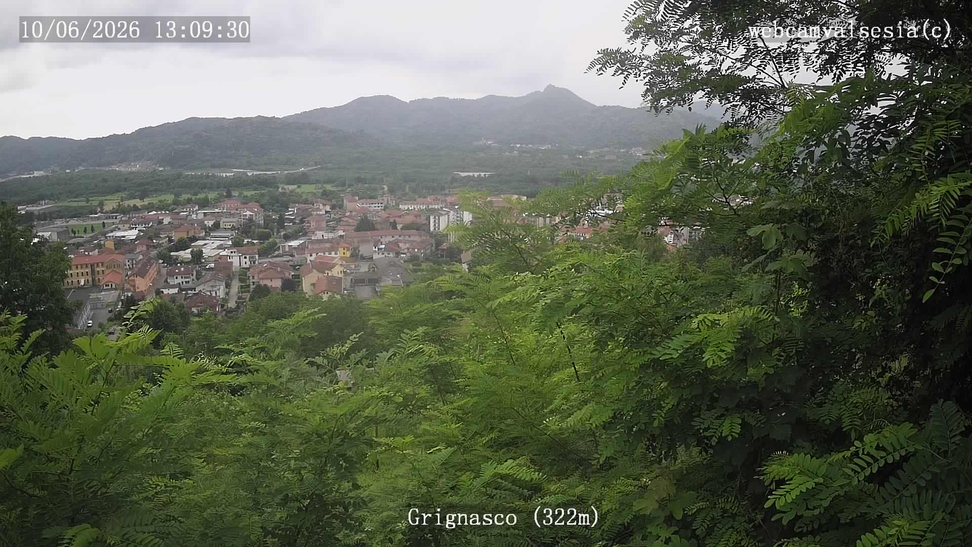 immagine della webcam nei dintorni di Varallo: webcam Grignasco