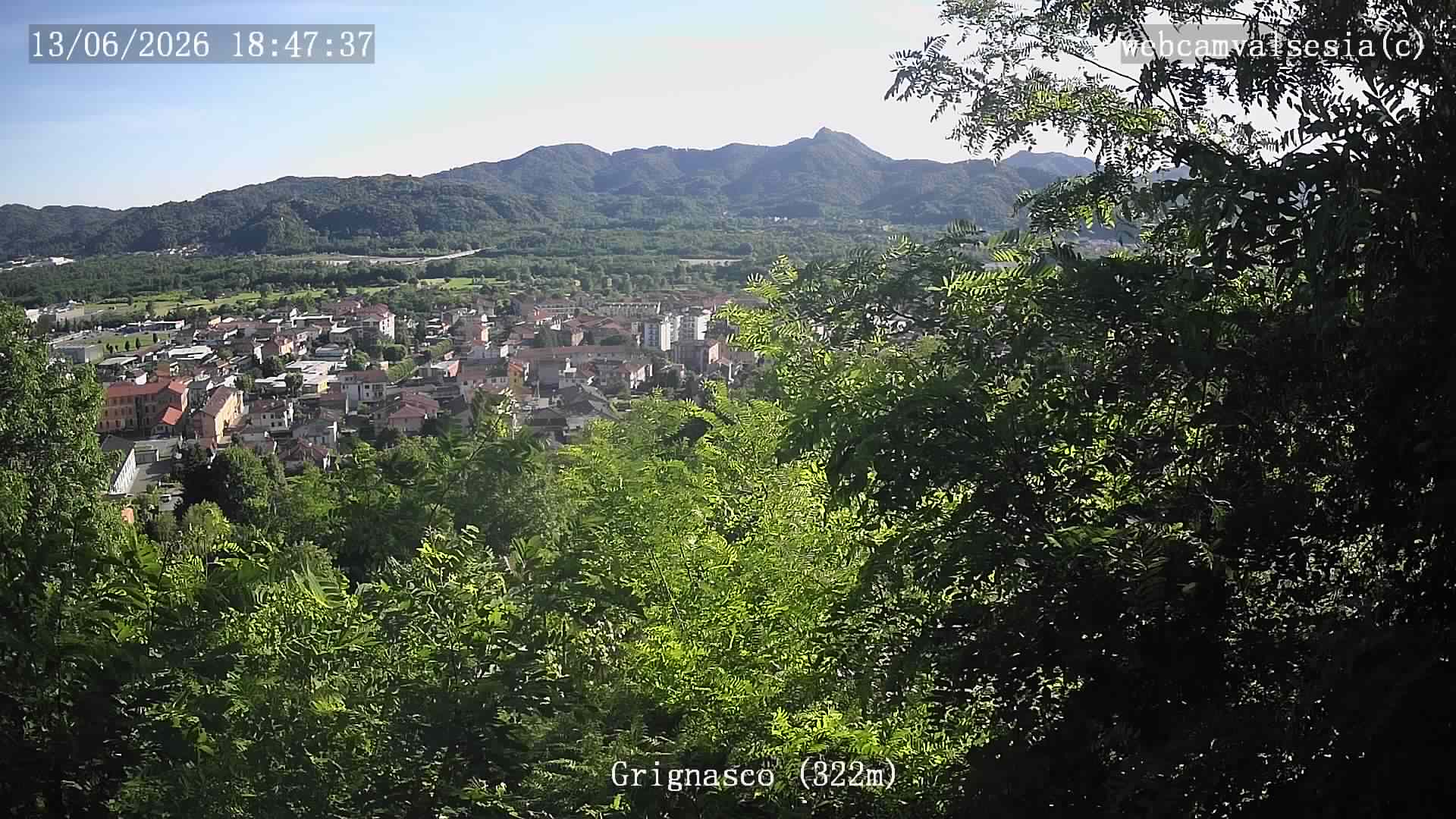 immagine della webcam nei dintorni di Verrone: webcam Grignasco