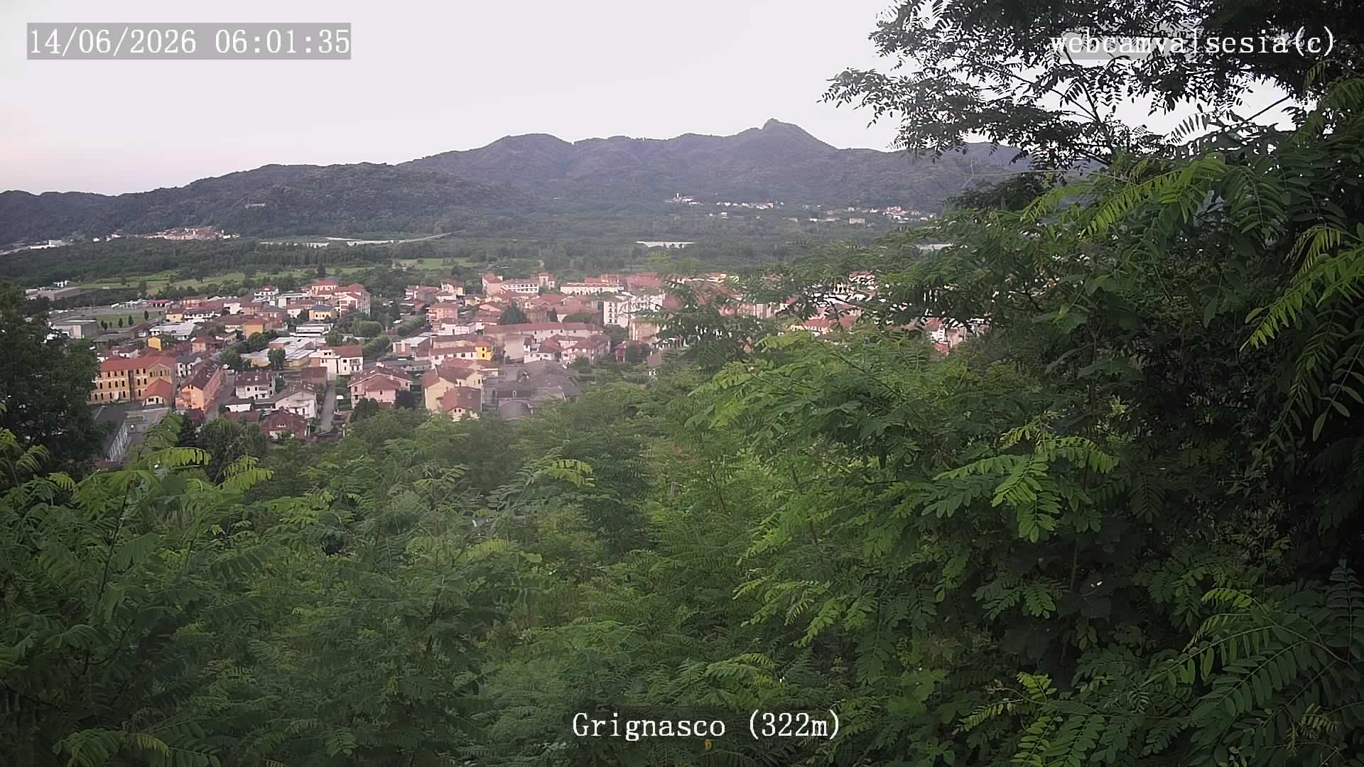 immagine della webcam nei dintorni di Verrone: webcam Grignasco