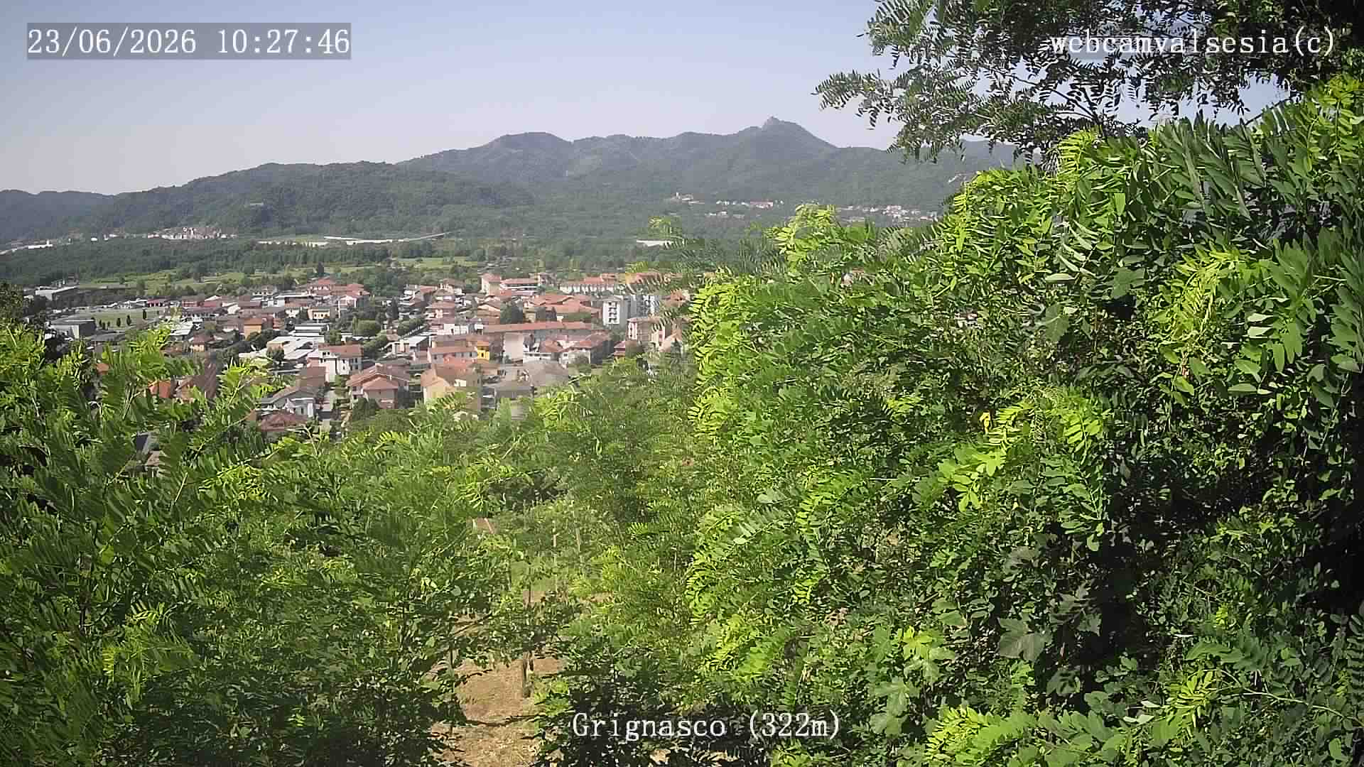 immagine della webcam nei dintorni di Pella: webcam Grignasco
