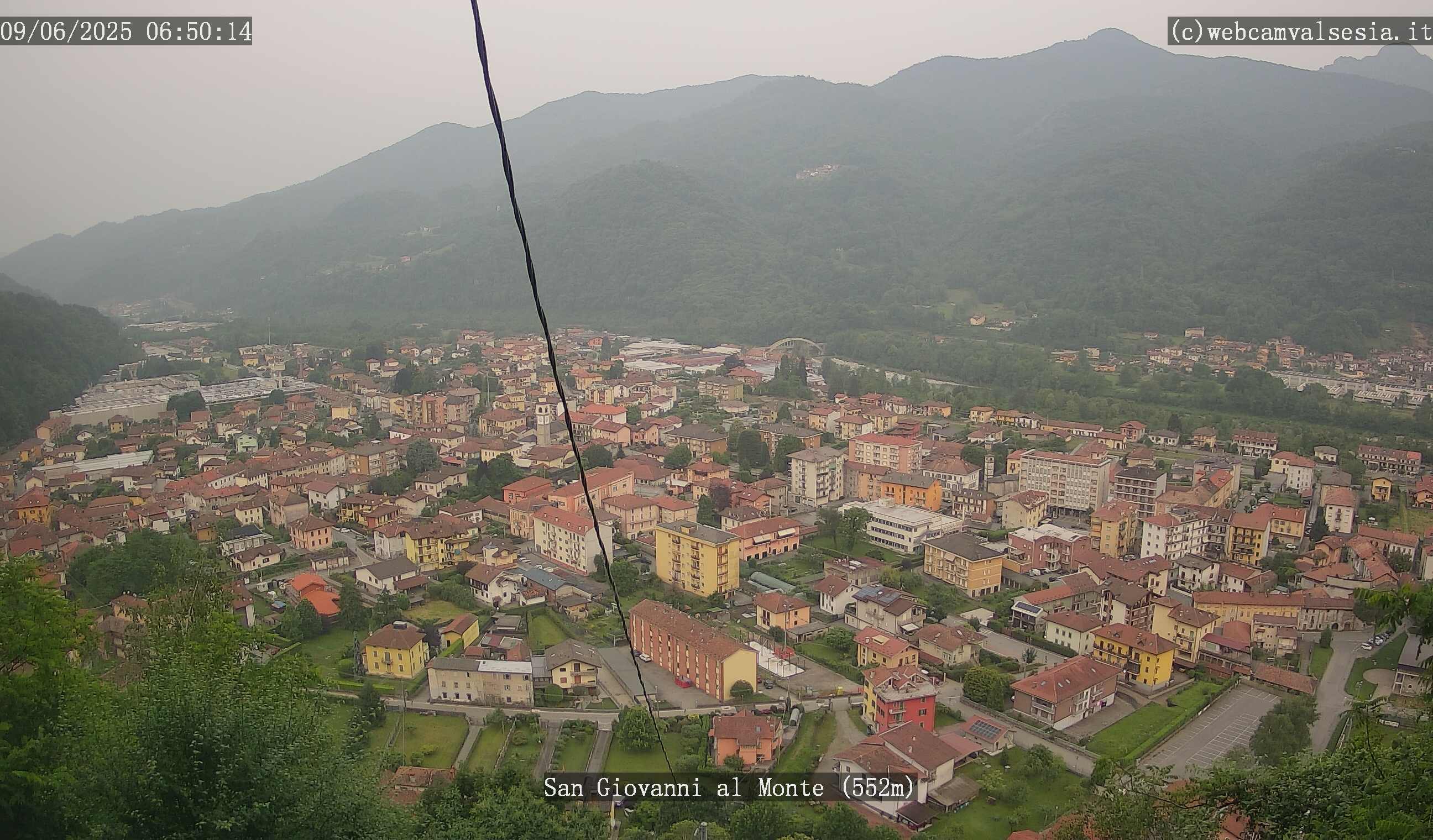immagine della webcam nei dintorni di Trivero: webcam Quarona