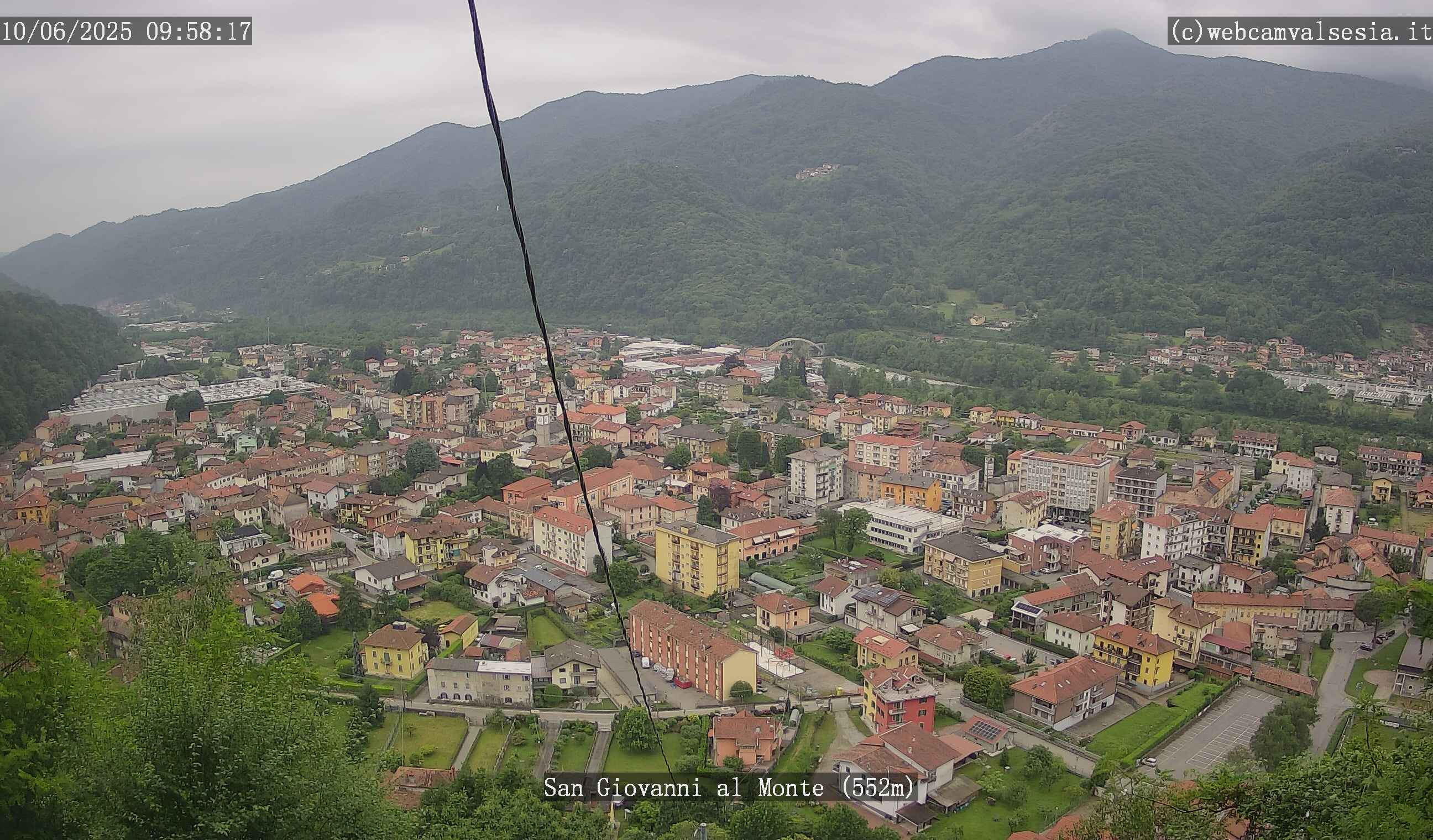 immagine della webcam nei dintorni di Fobello: webcam Quarona