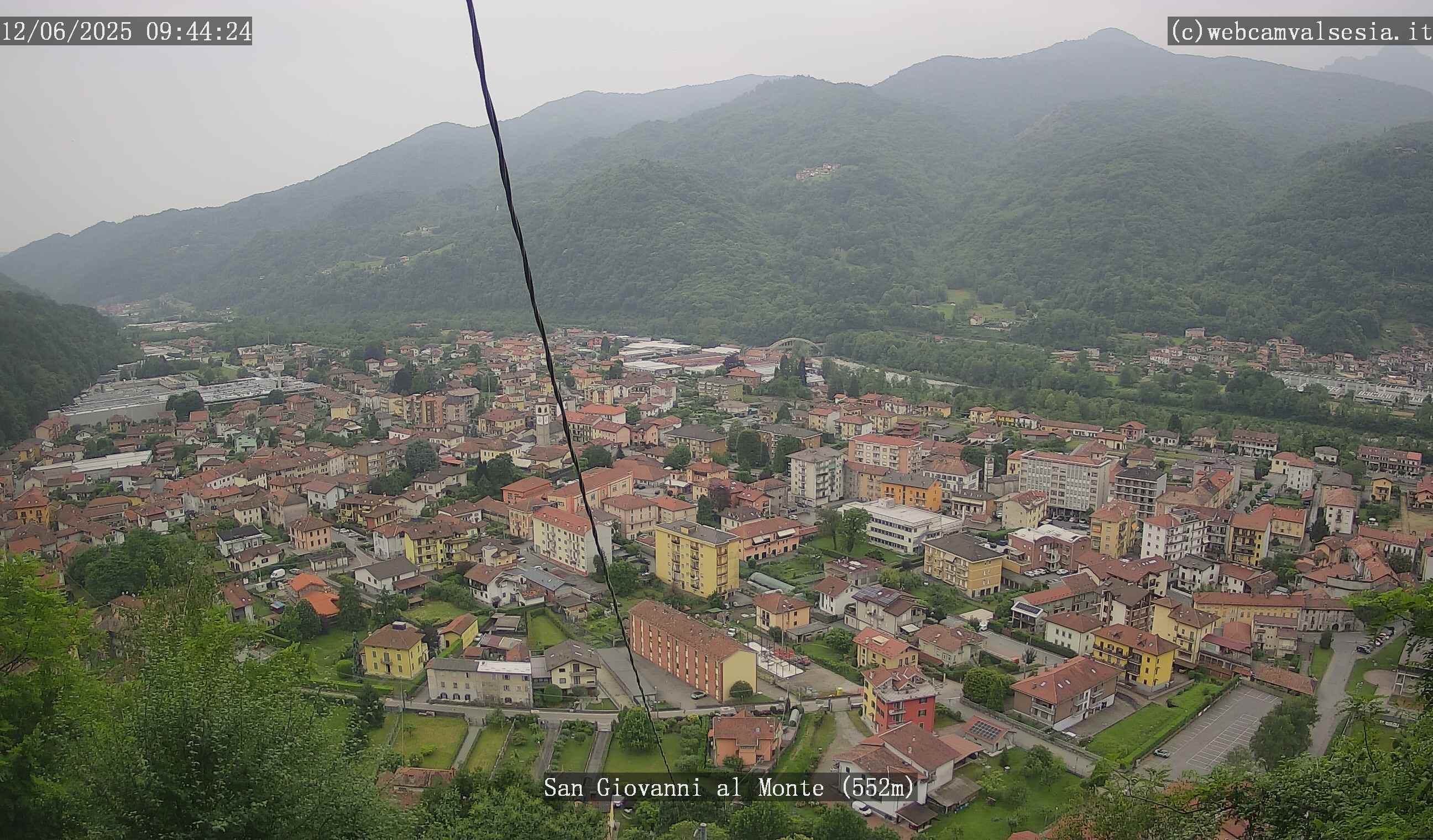 immagine della webcam nei dintorni di Fobello: webcam Quarona