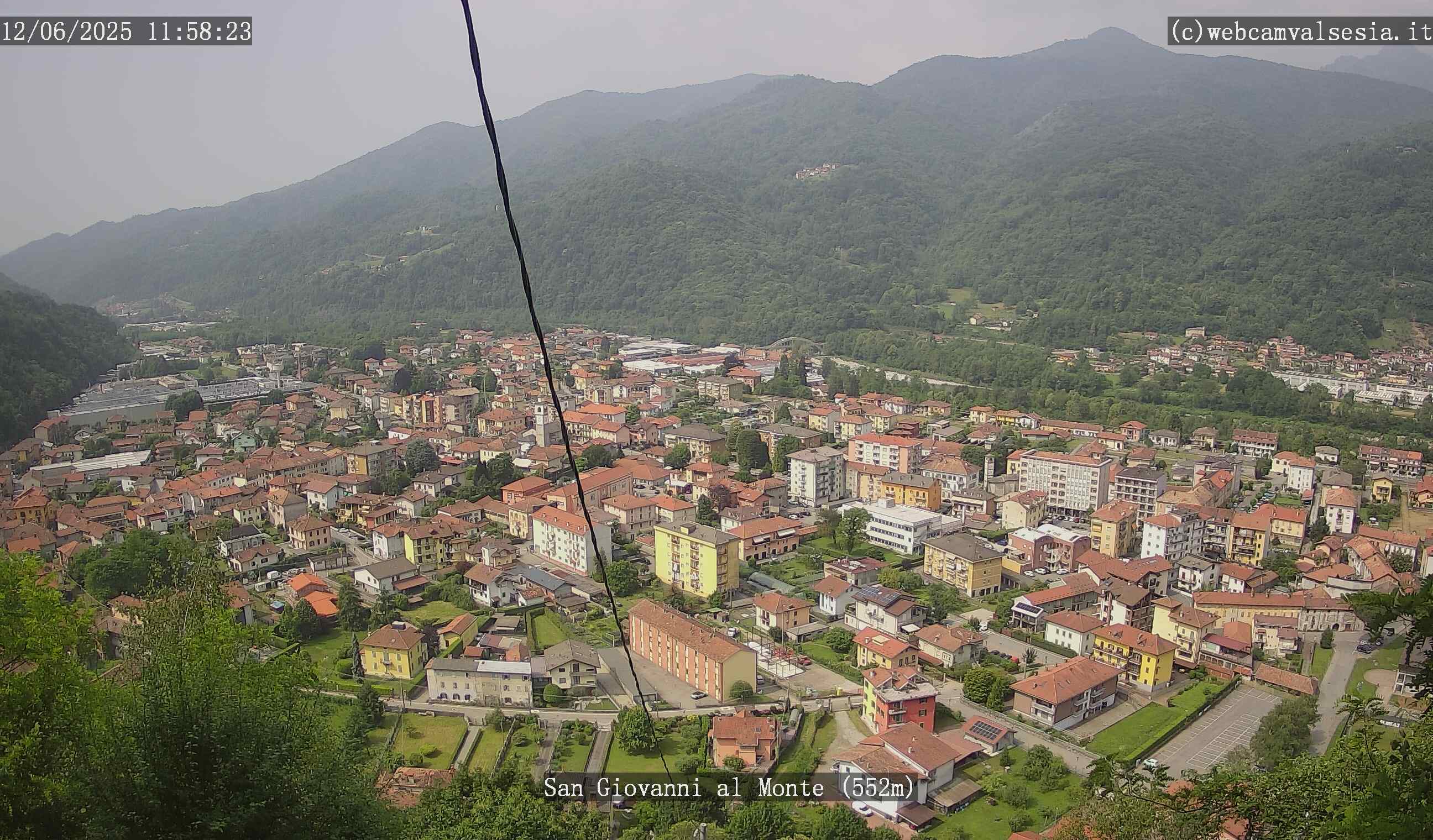 immagine della webcam nei dintorni di Fobello: webcam Quarona