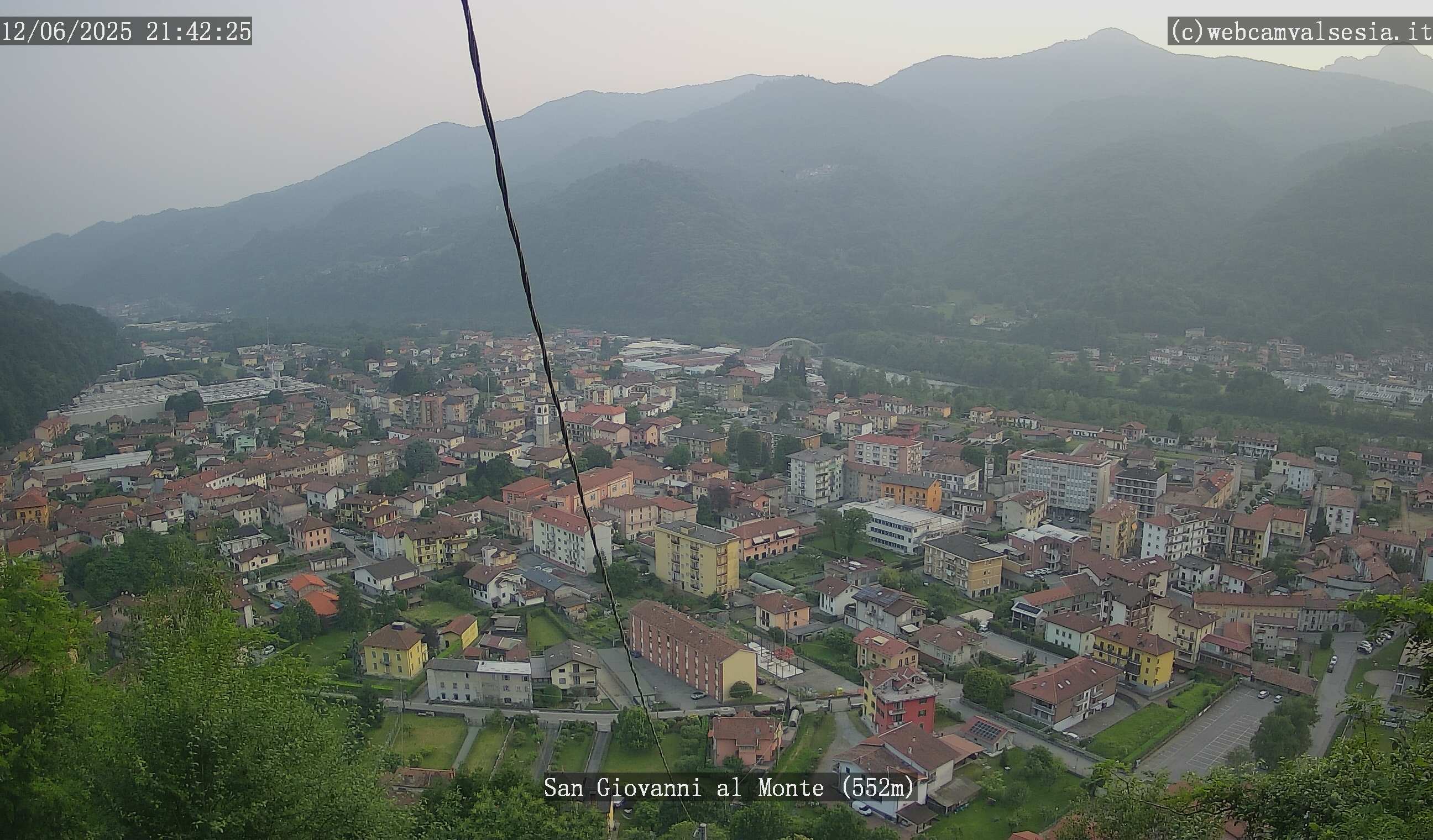 immagine della webcam nei dintorni di Pella: webcam Quarona