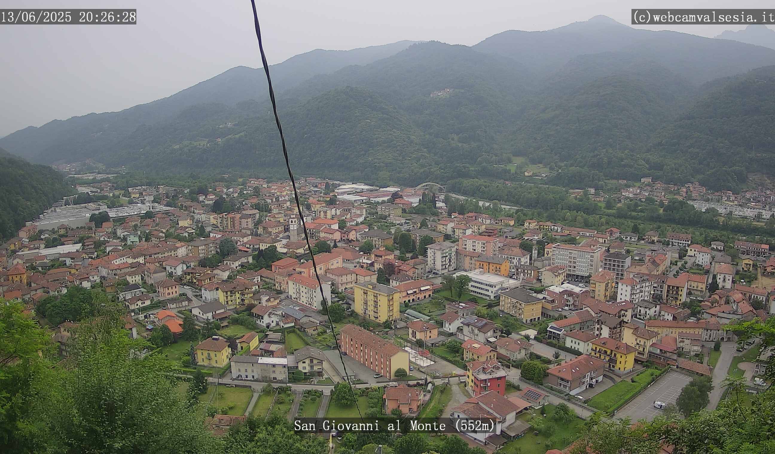 immagine della webcam nei dintorni di Boccioleto: webcam Quarona