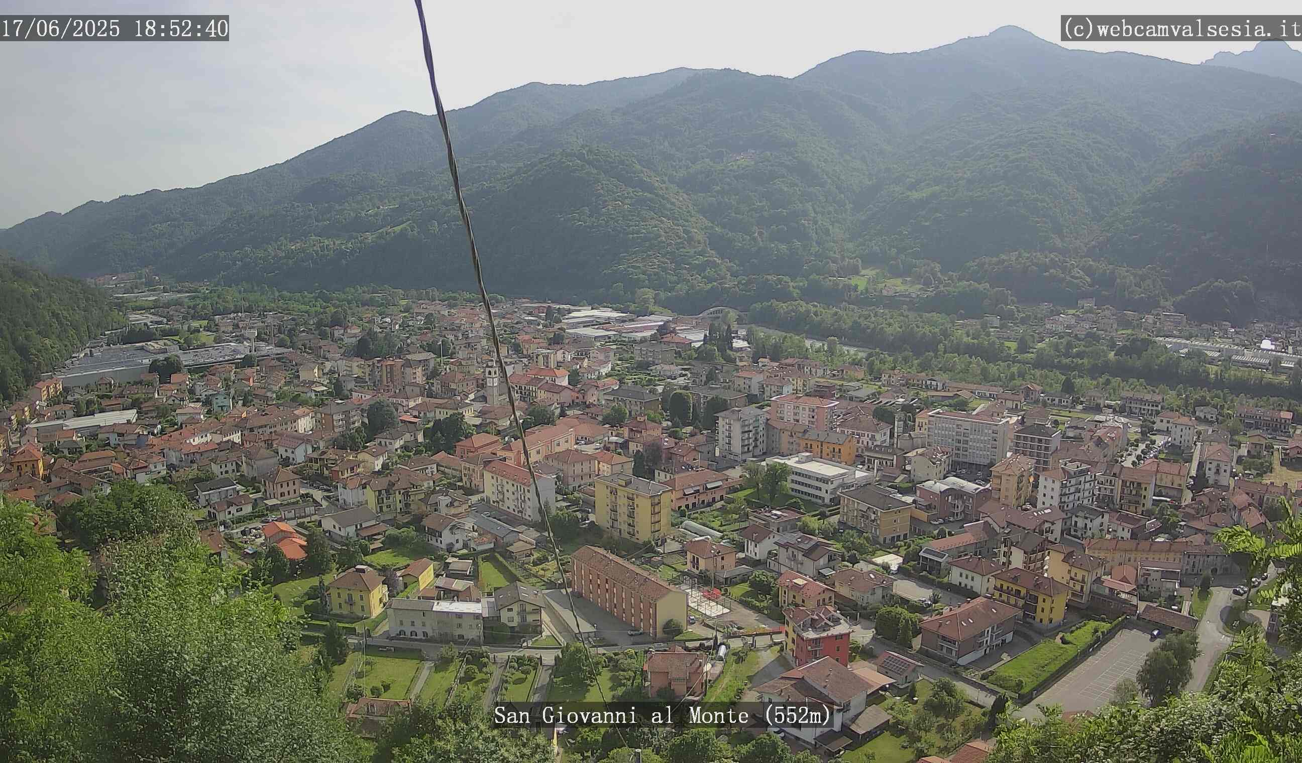 immagine della webcam nei dintorni di Boccioleto: webcam Quarona