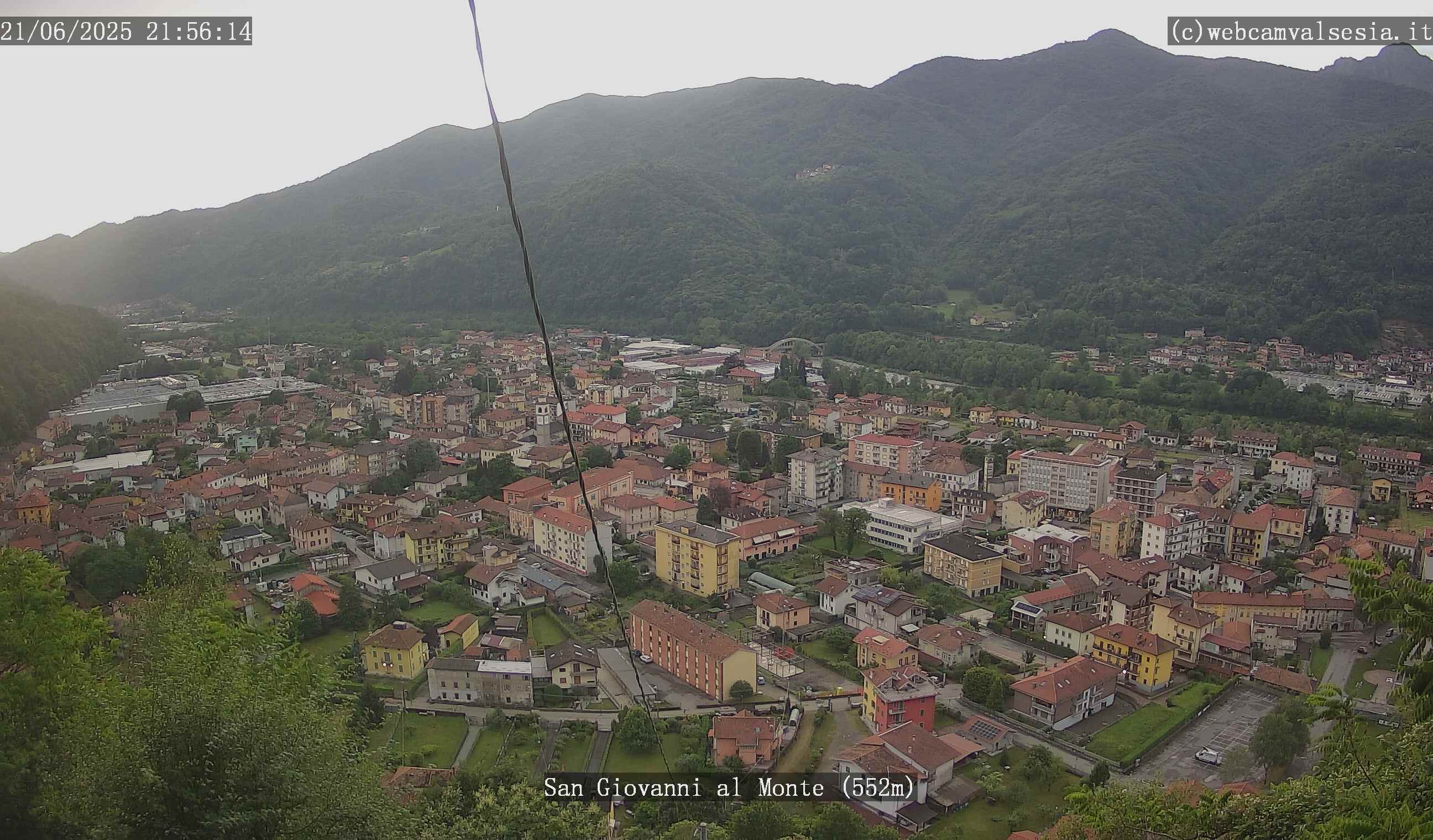 immagine della webcam nei dintorni di Fobello: webcam Quarona
