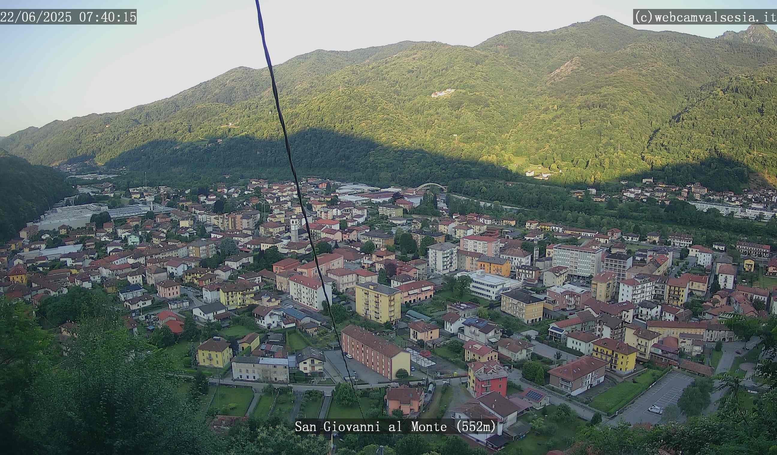 immagine della webcam nei dintorni di Alpe di Mera: webcam Quarona