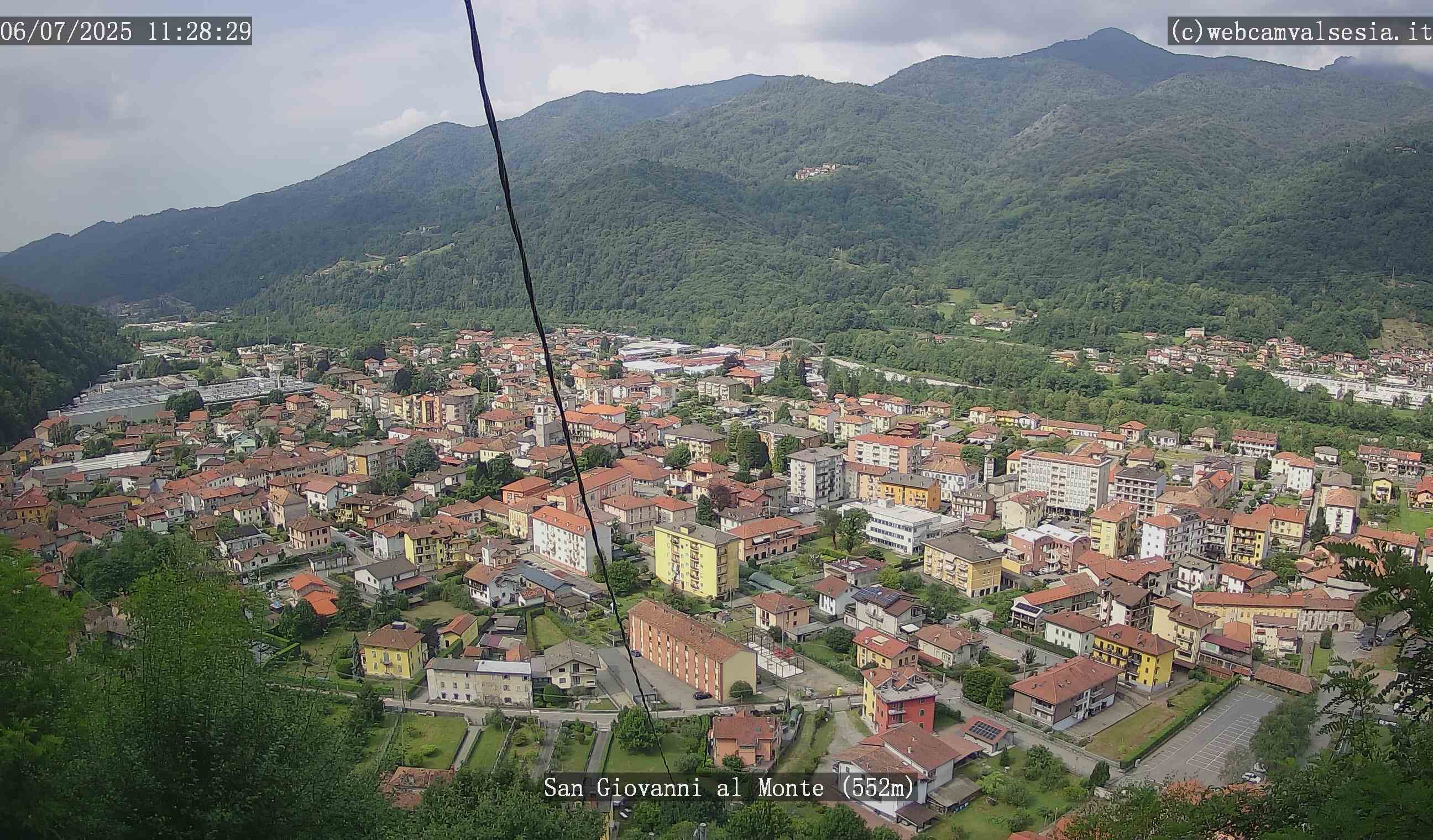 immagine della webcam nei dintorni di Scopa: webcam Quarona