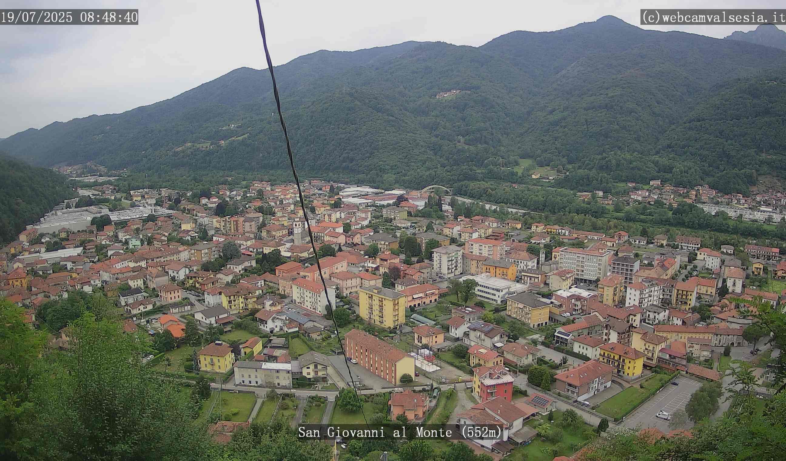immagine della webcam nei dintorni di Grignasco: webcam Quarona