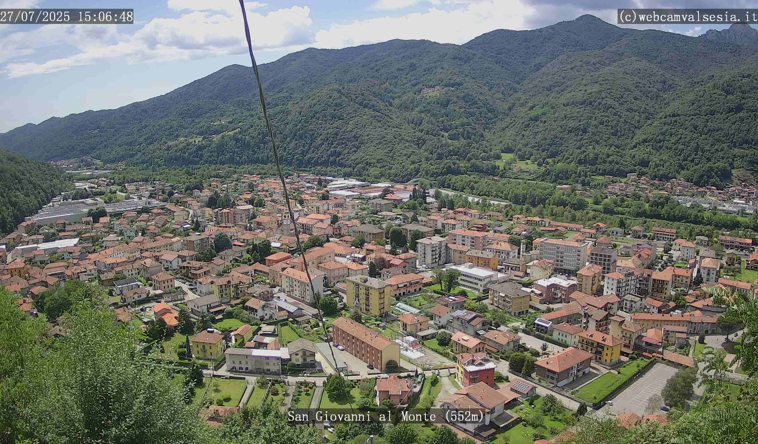 immagine della webcam nei dintorni di Trivero: webcam Quarona