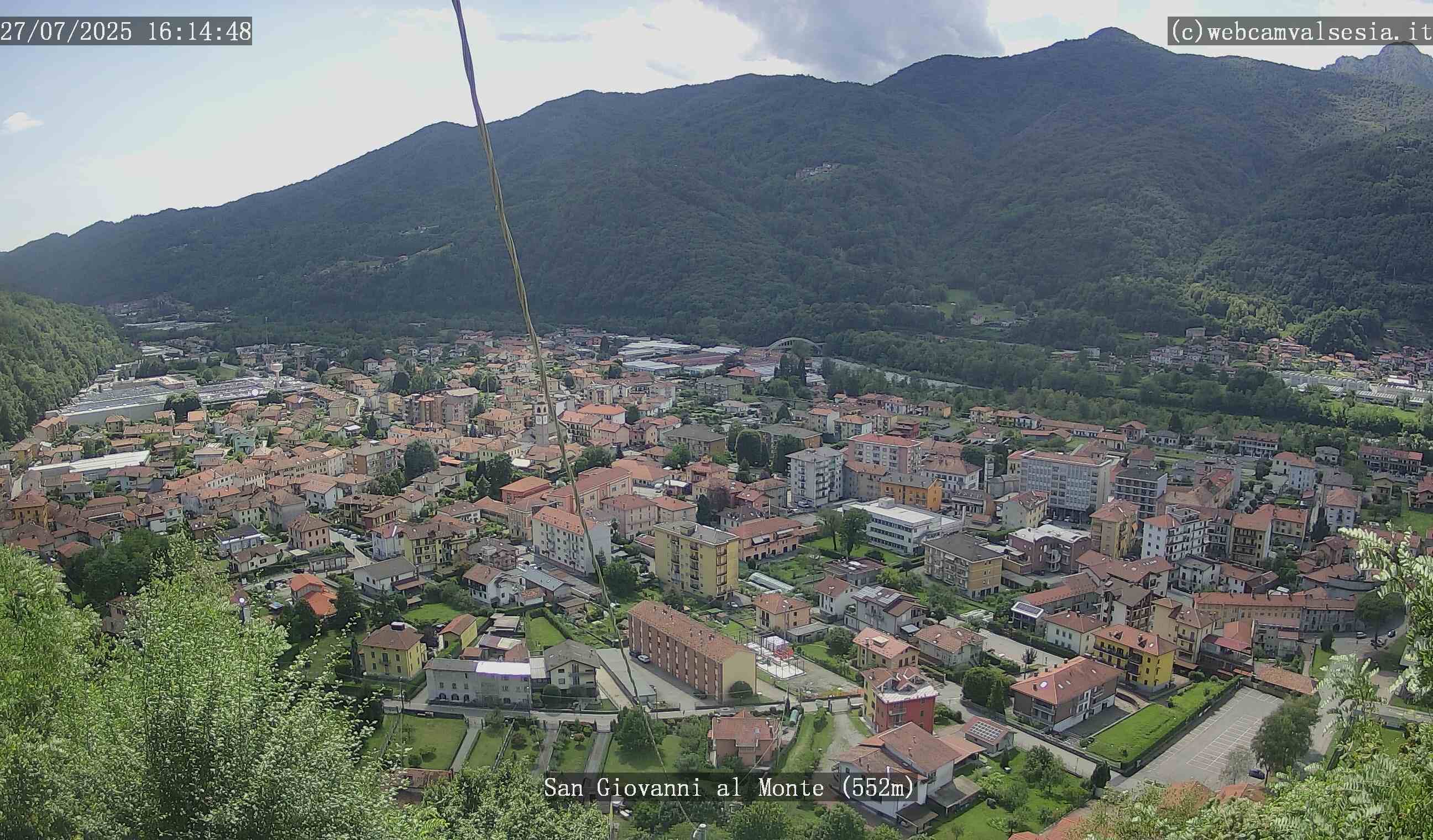immagine della webcam nei dintorni di Scopa: webcam Quarona