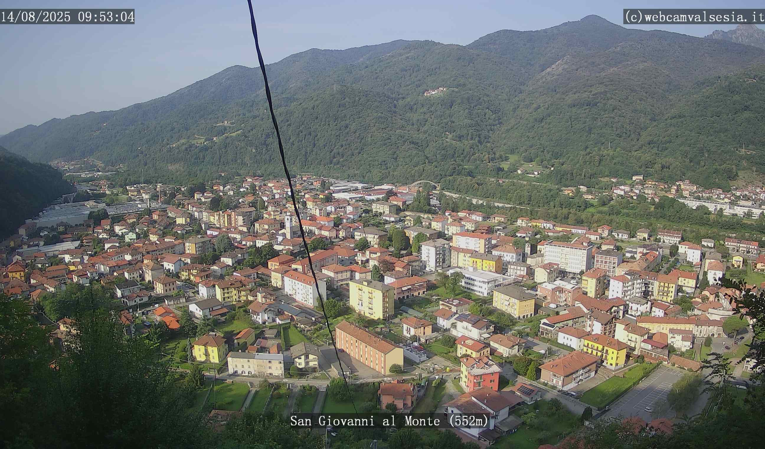 immagine della webcam nei dintorni di Scopello: webcam Quarona