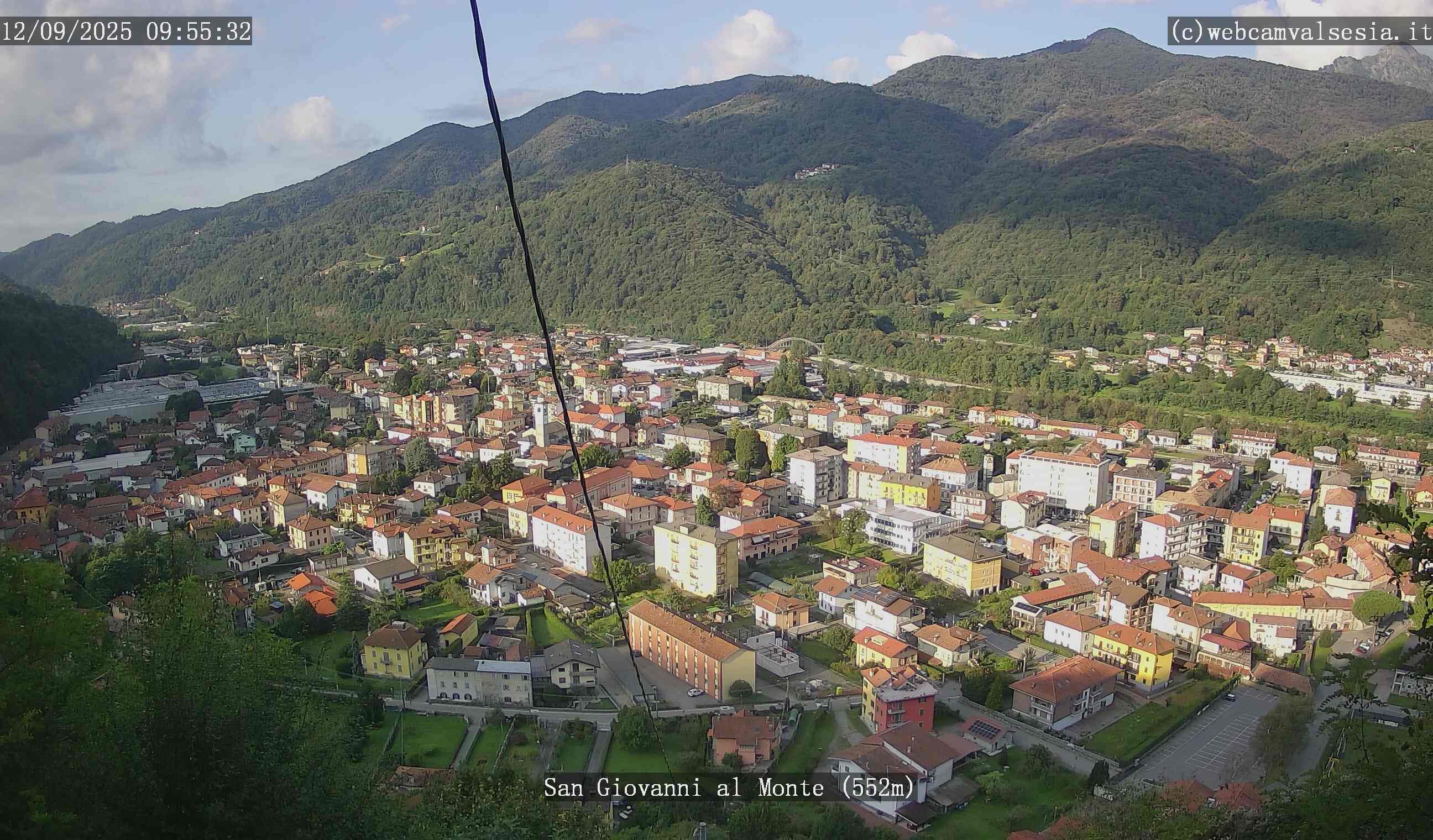 immagine della webcam nei dintorni di Scopa: webcam Quarona