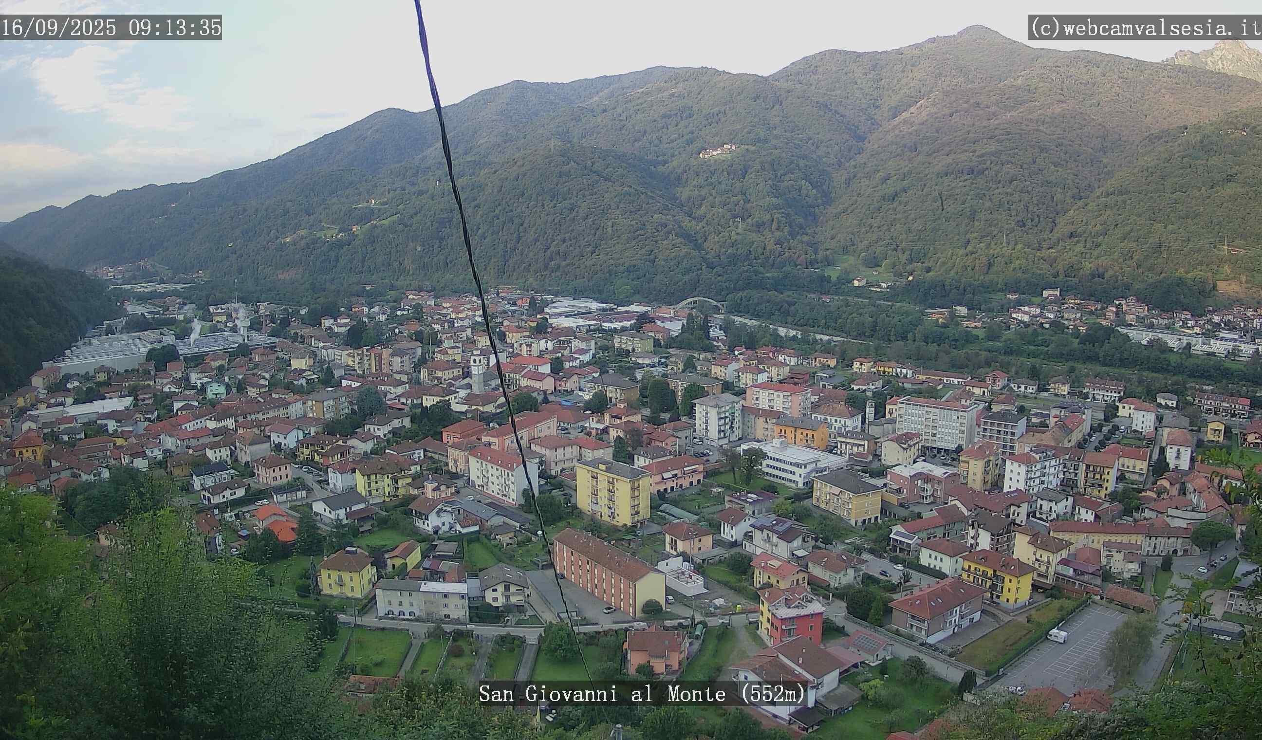 immagine della webcam nei dintorni di Pella: webcam Quarona